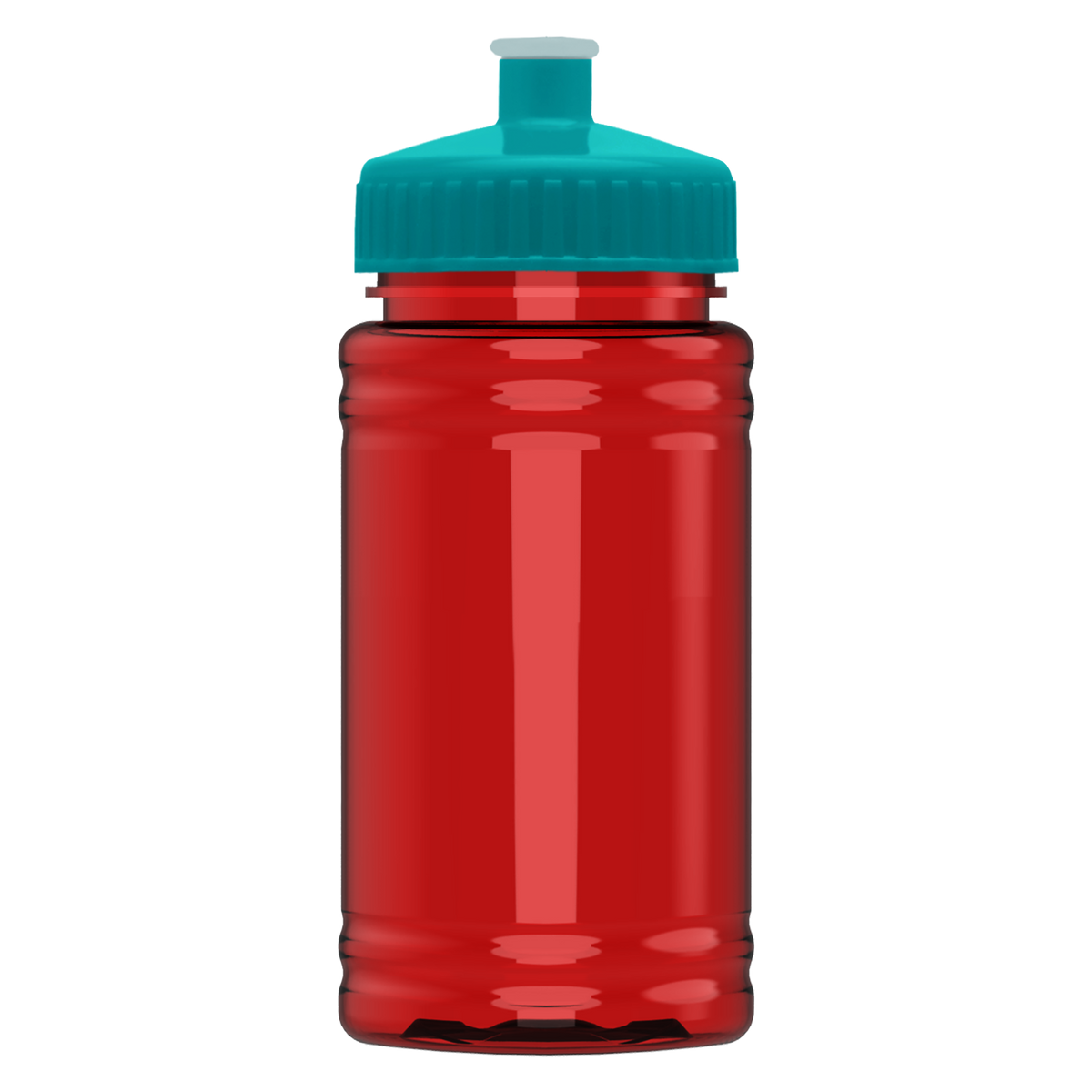 Custom logo Mini RPET Bottle with Push-Pull Lid - 16 oz.