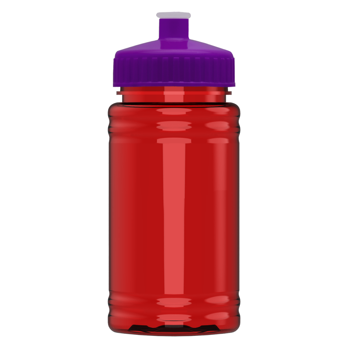 Custom logo Mini RPET Bottle with Push-Pull Lid - 16 oz.