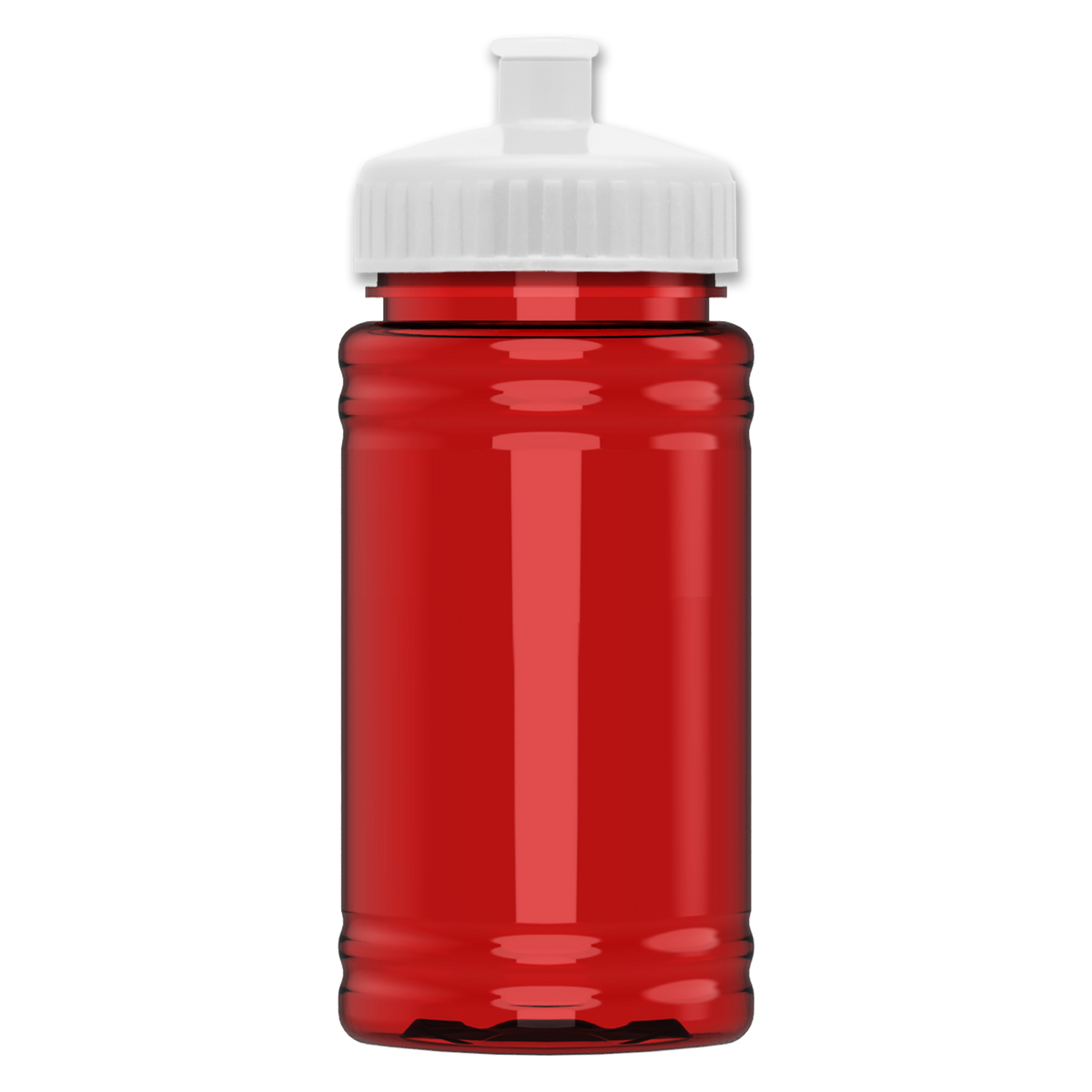 Custom logo Mini RPET Bottle with Push-Pull Lid - 16 oz.