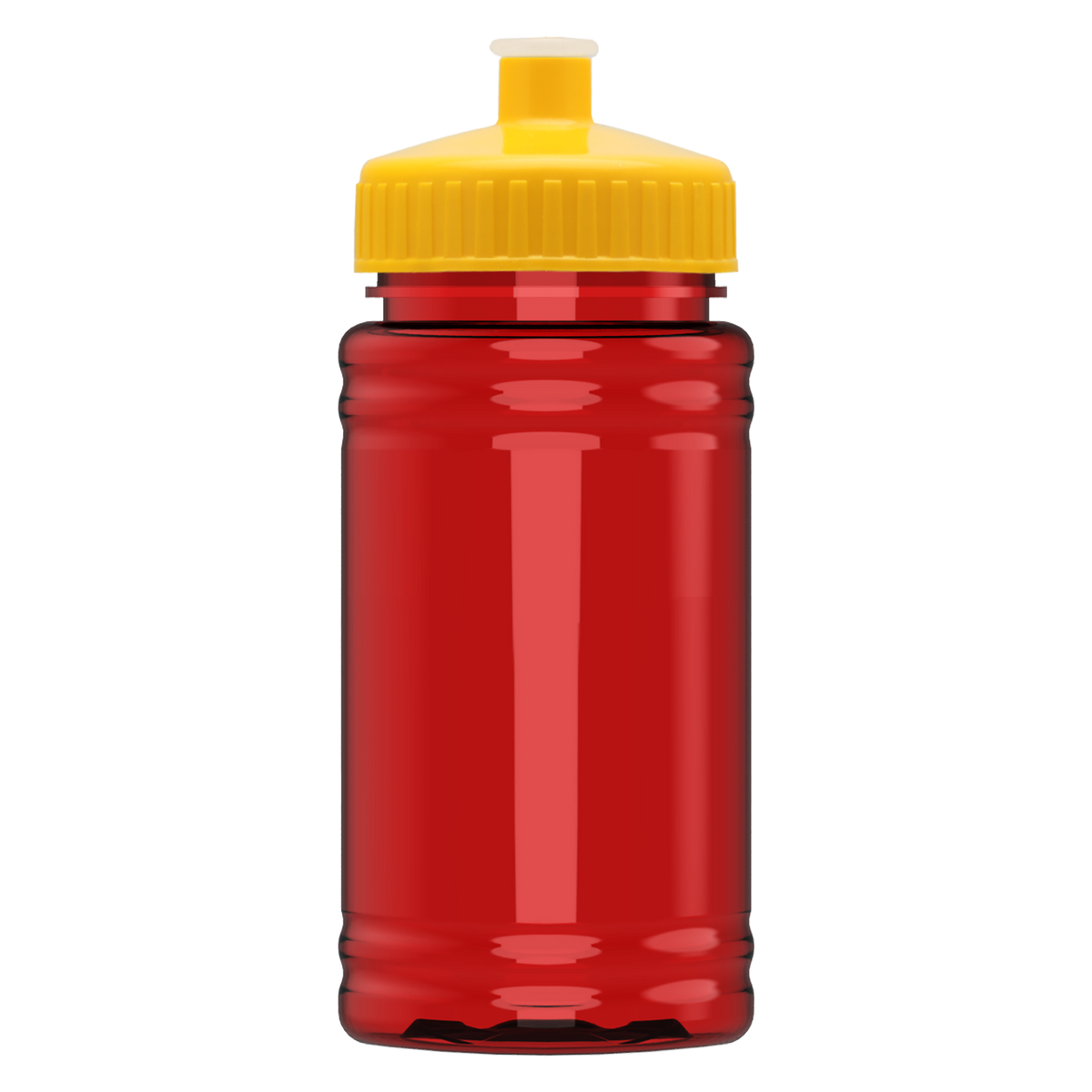 Custom logo Mini RPET Bottle with Push-Pull Lid - 16 oz.