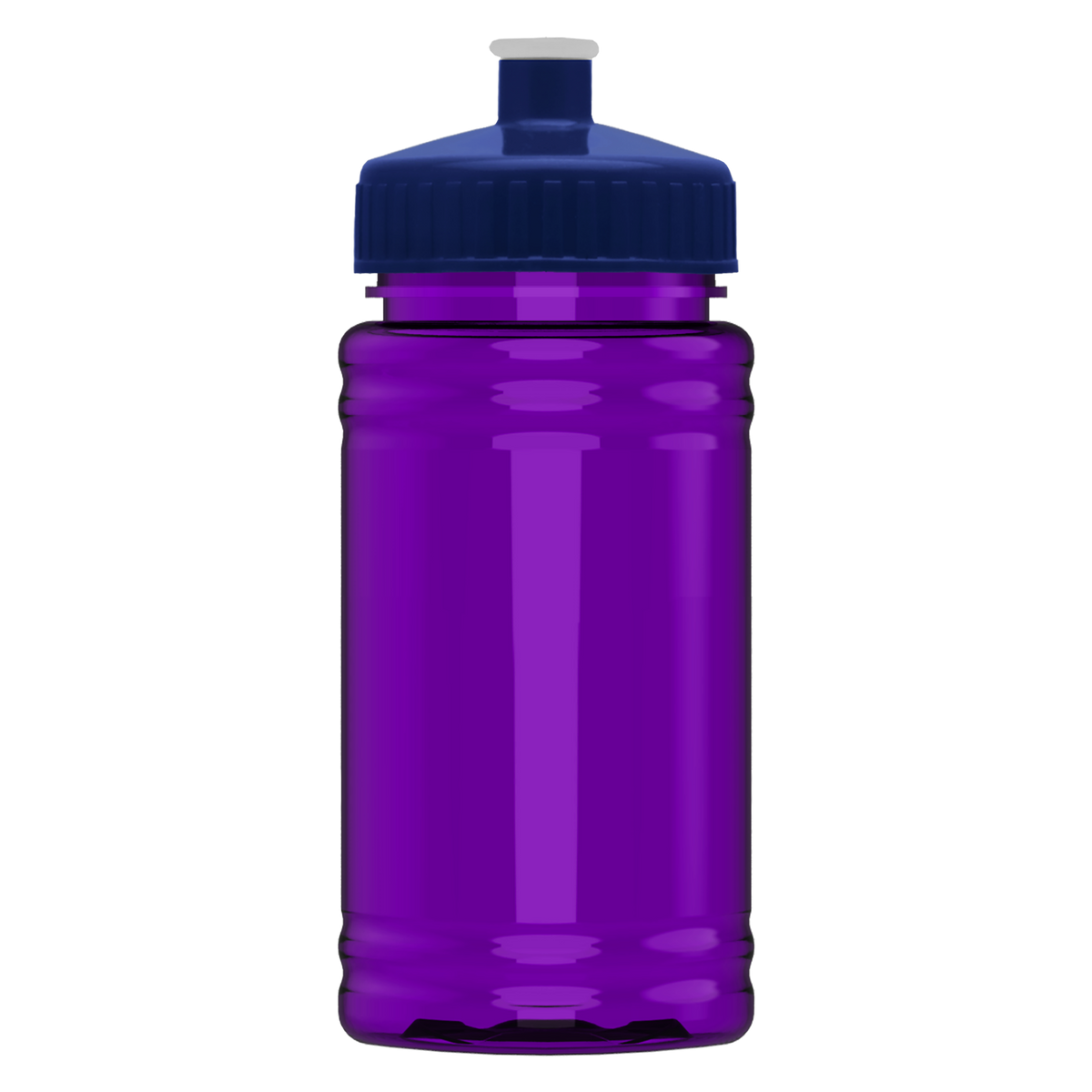 Custom logo Mini RPET Bottle with Push-Pull Lid - 16 oz.