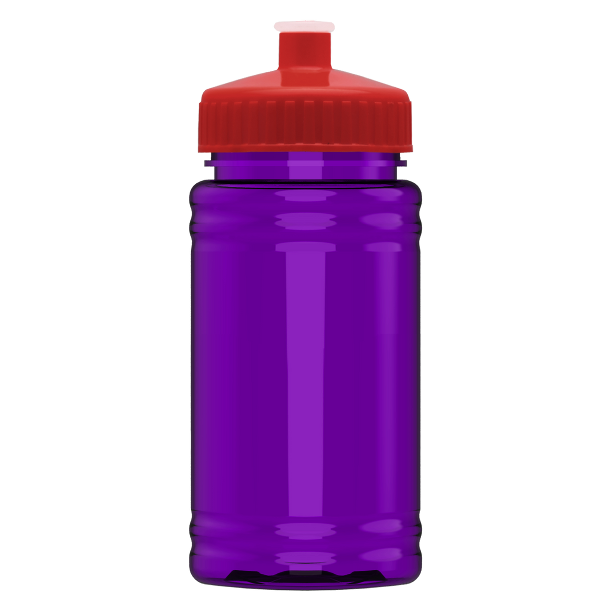 Custom logo Mini RPET Bottle with Push-Pull Lid - 16 oz.