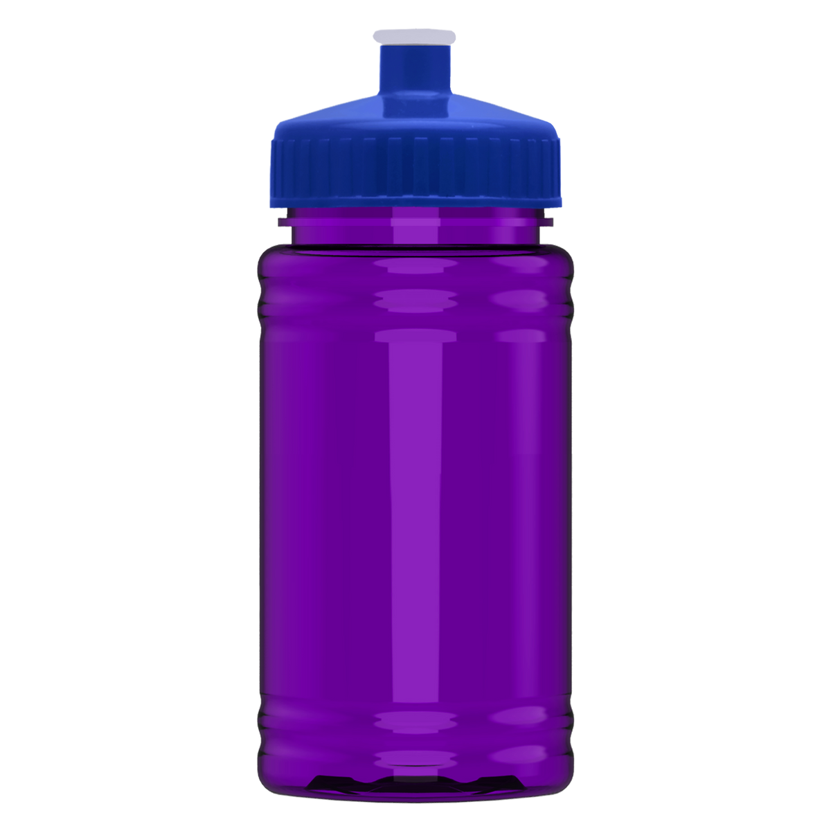 Custom logo Mini RPET Bottle with Push-Pull Lid - 16 oz.
