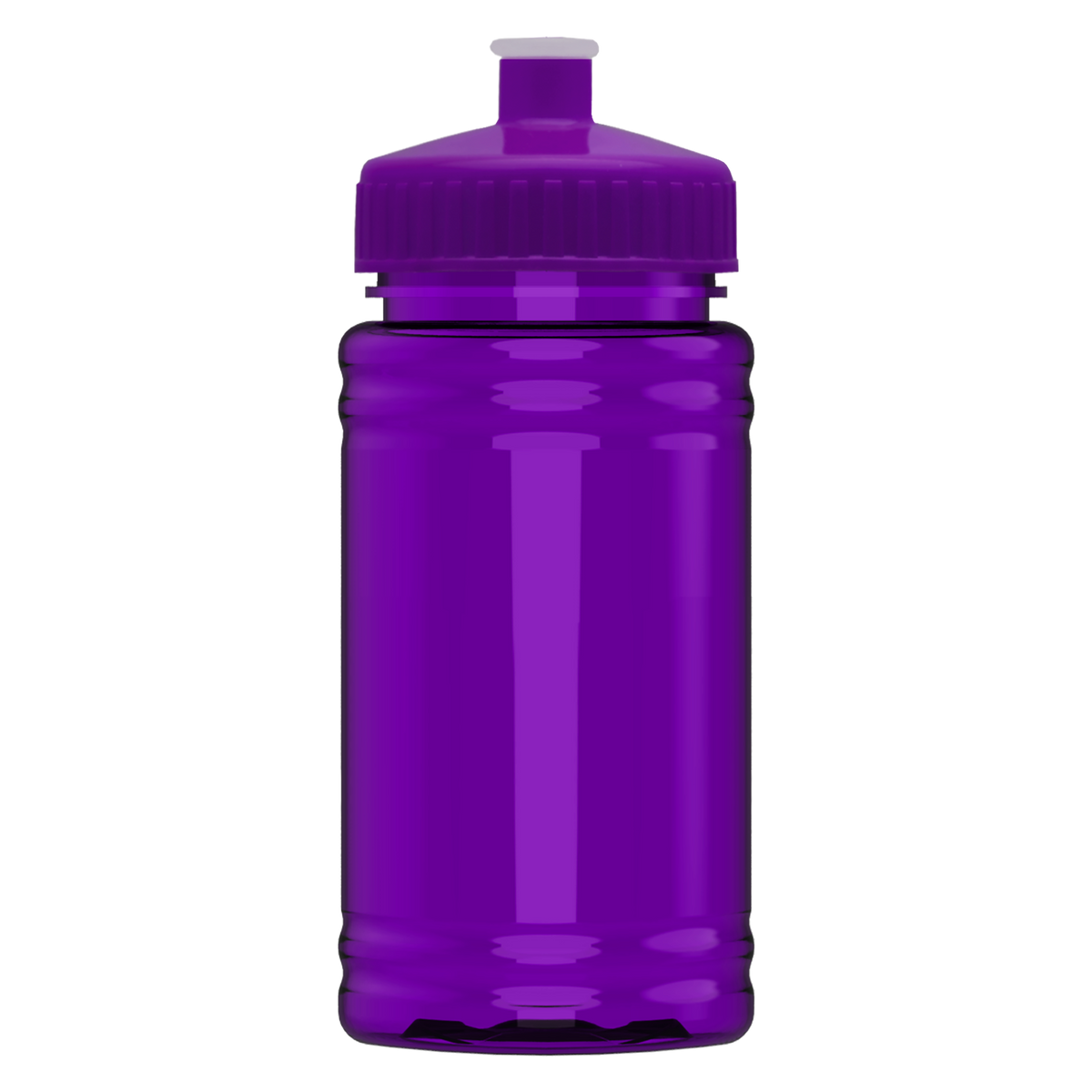 Custom logo Mini RPET Bottle with Push-Pull Lid - 16 oz.