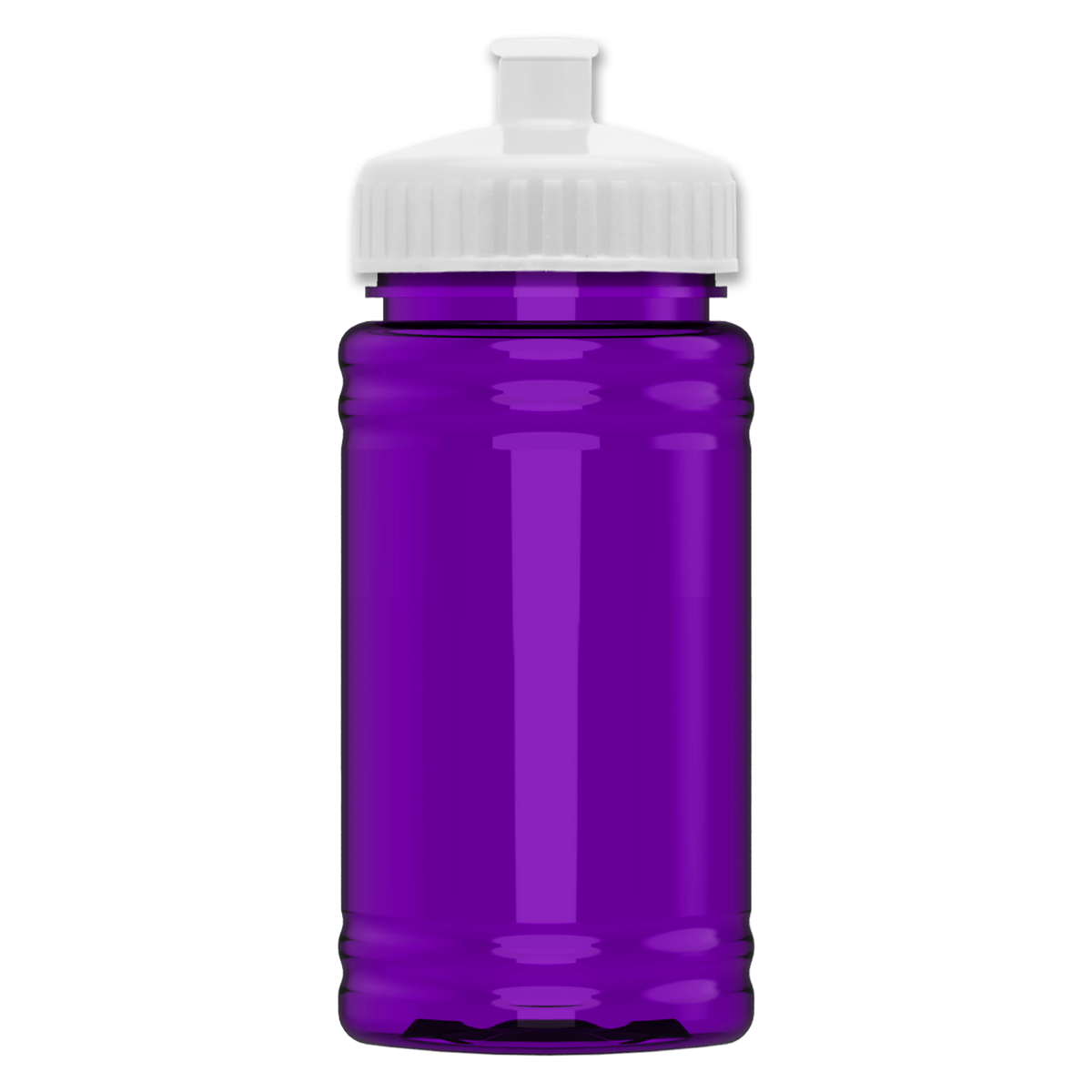 Custom logo Mini RPET Bottle with Push-Pull Lid - 16 oz.