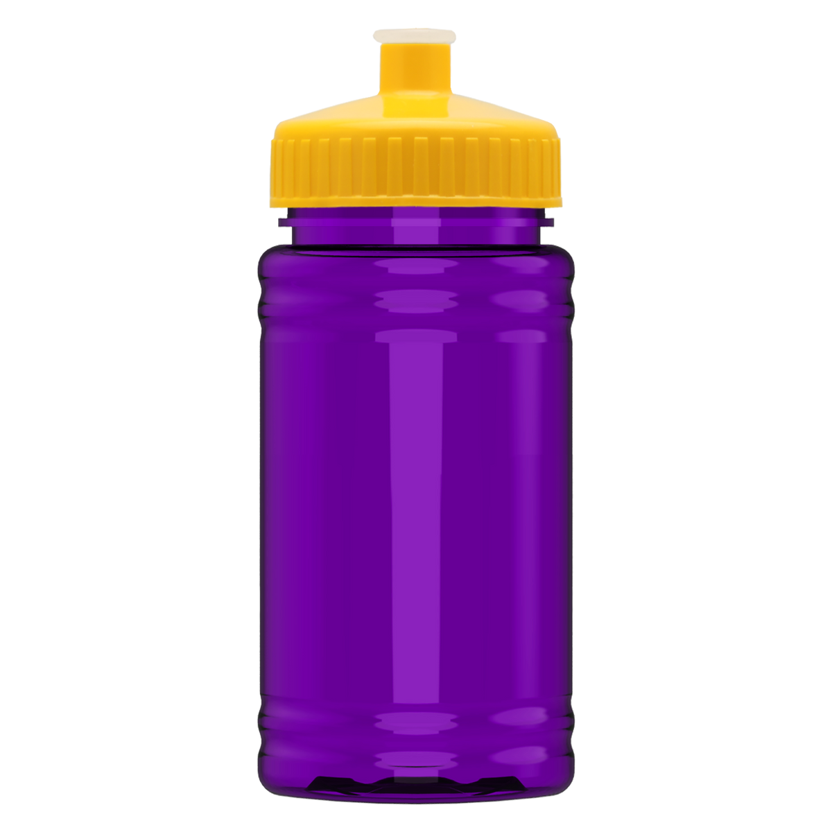 Custom logo Mini RPET Bottle with Push-Pull Lid - 16 oz.