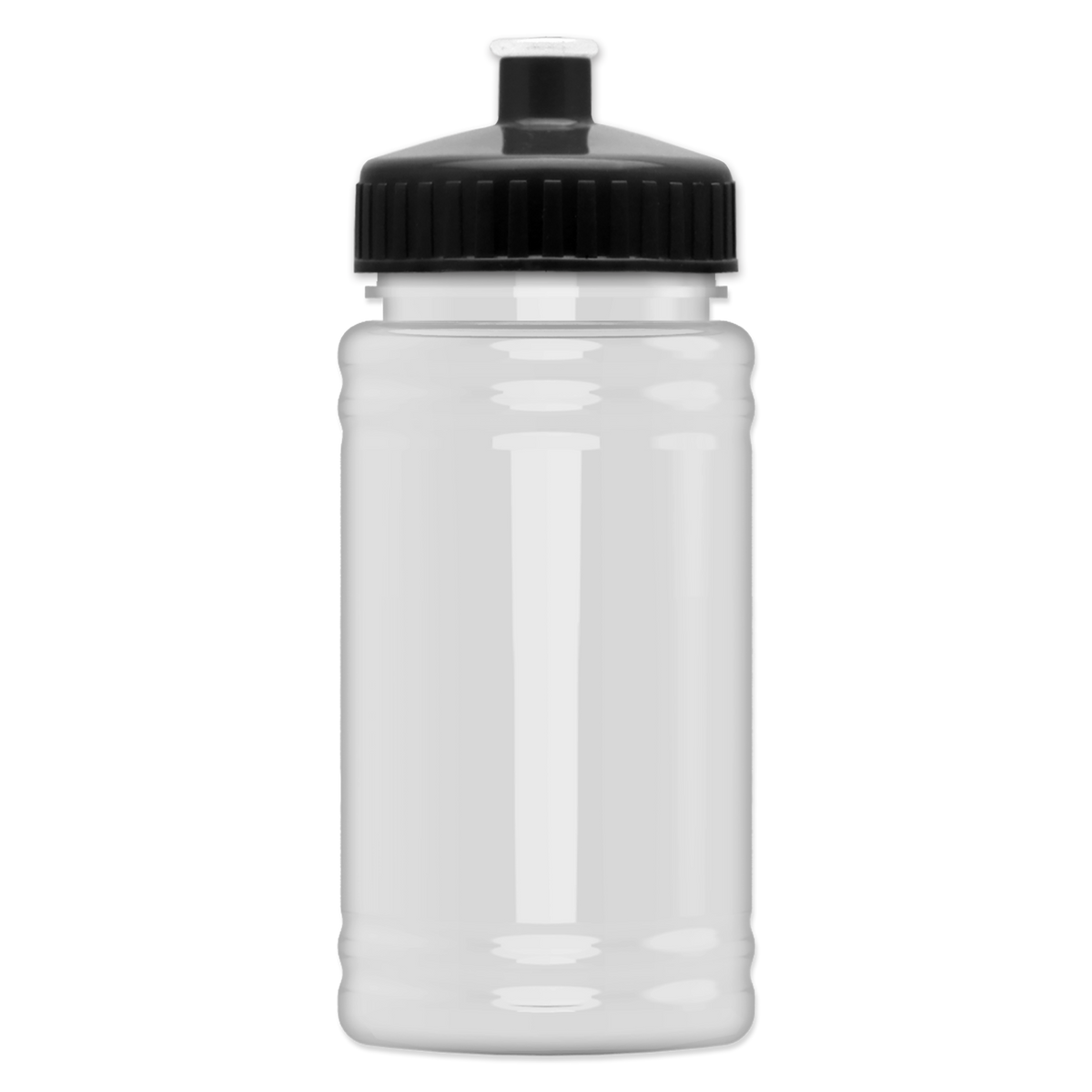 Custom logo Mini RPET Bottle with Push-Pull Lid - 16 oz.