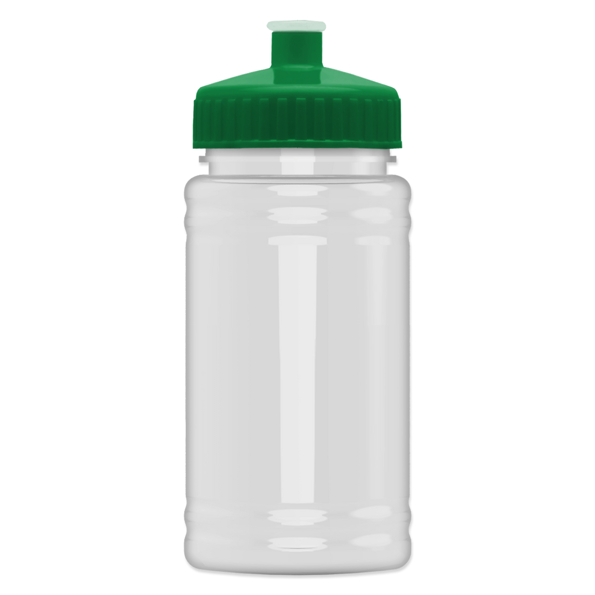 Custom logo Mini RPET Bottle with Push-Pull Lid - 16 oz.