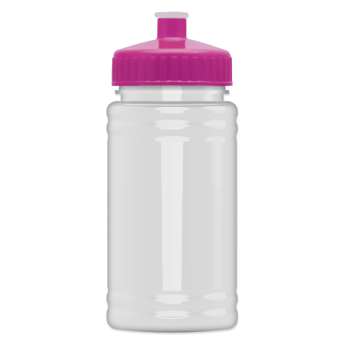 Custom logo Mini RPET Bottle with Push-Pull Lid - 16 oz.