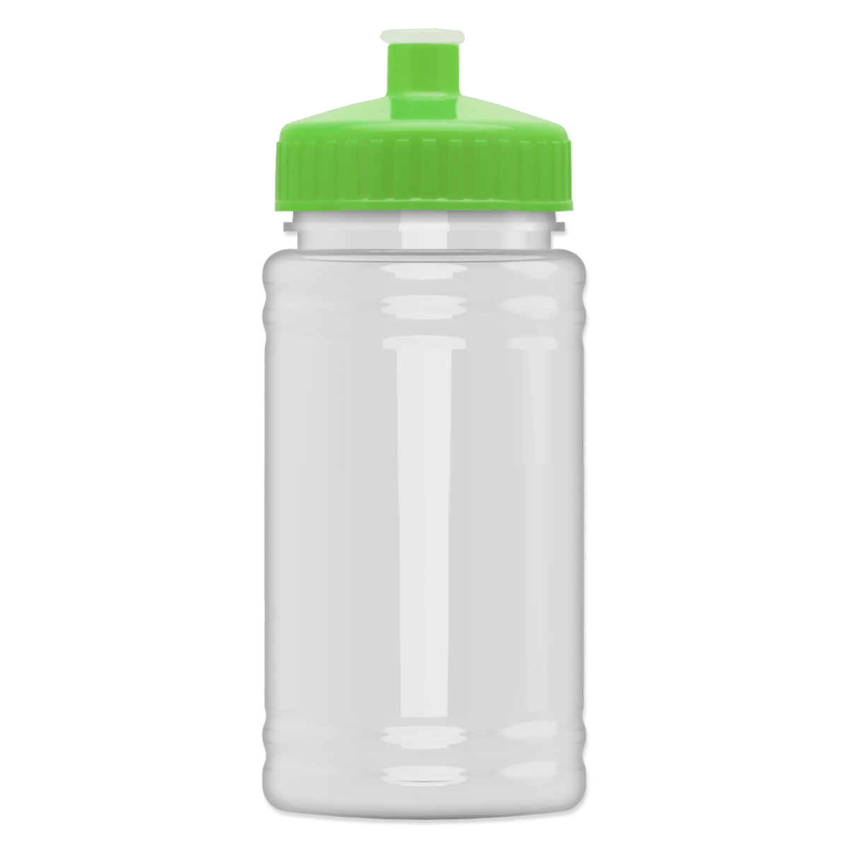 Custom logo Mini RPET Bottle with Push-Pull Lid - 16 oz.