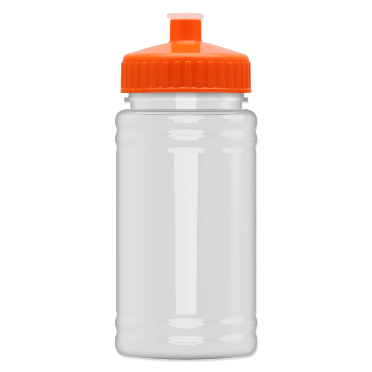 Custom logo Mini RPET Bottle with Push-Pull Lid - 16 oz.