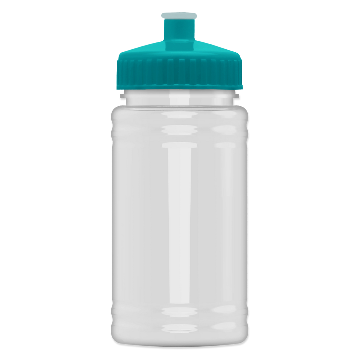 Custom logo Mini RPET Bottle with Push-Pull Lid - 16 oz.