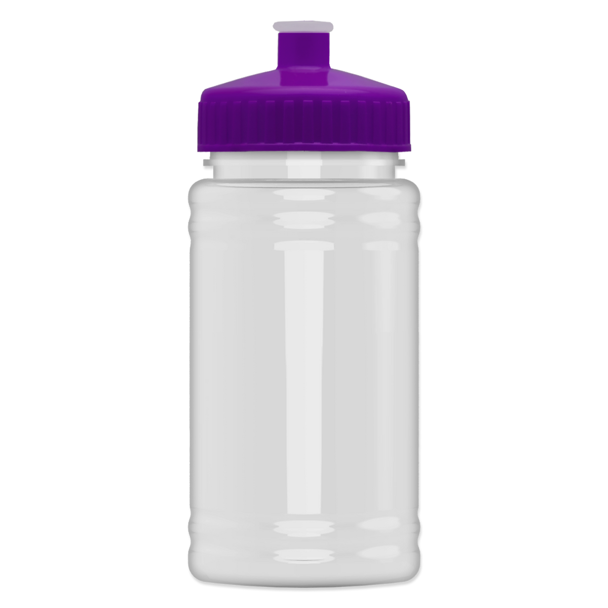 Custom logo Mini RPET Bottle with Push-Pull Lid - 16 oz.