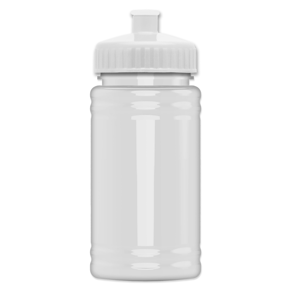 Custom logo Mini RPET Bottle with Push-Pull Lid - 16 oz.