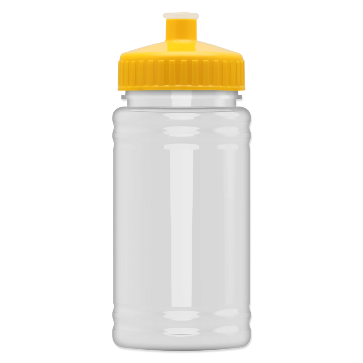 Custom logo Mini RPET Bottle with Push-Pull Lid - 16 oz.
