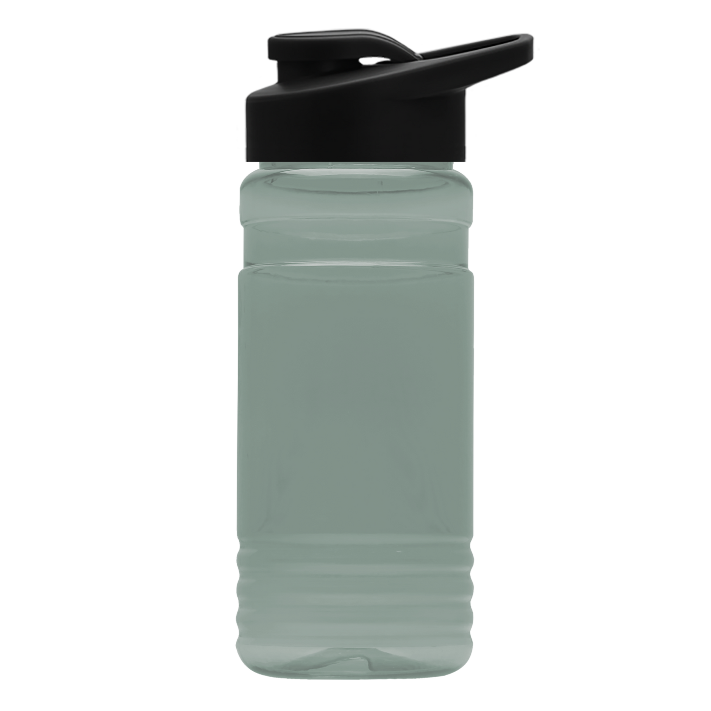 RPET Bottle with Drink-Thru Lid - 20 oz.