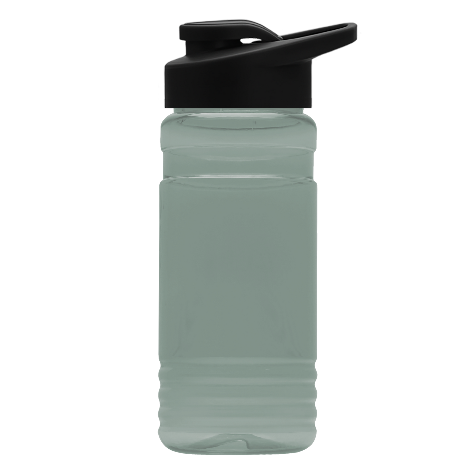 RPET Bottle with Drink-Thru Lid - 20 oz.