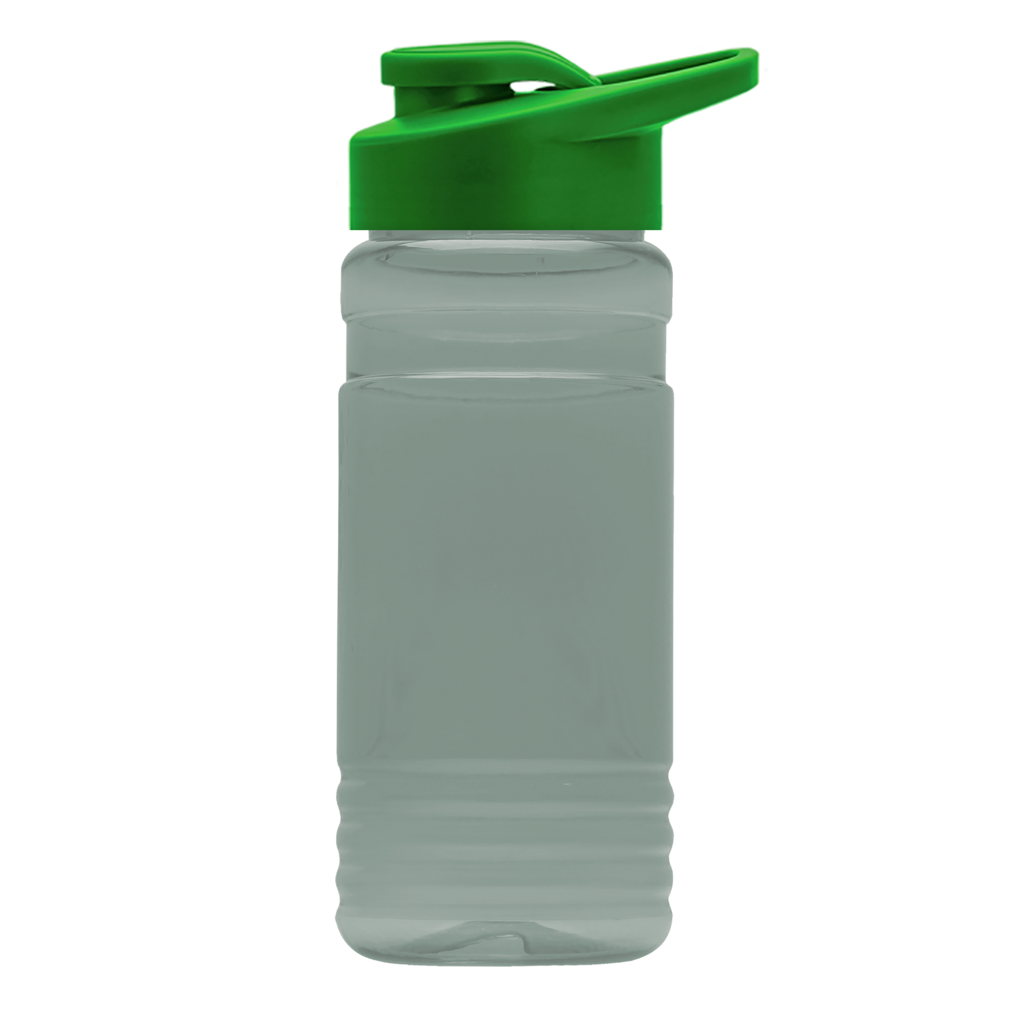 RPET Bottle with Drink-Thru Lid - 20 oz.