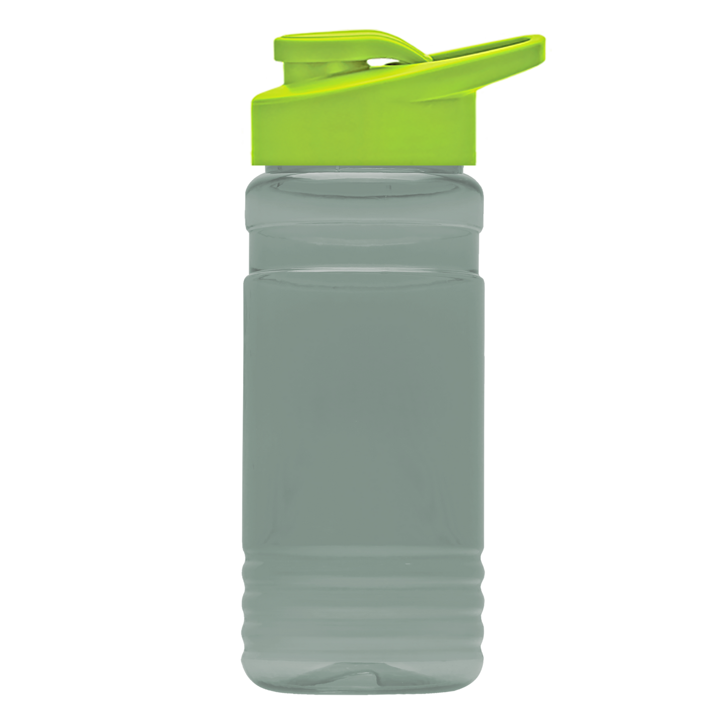 RPET Bottle with Drink-Thru Lid - 20 oz.
