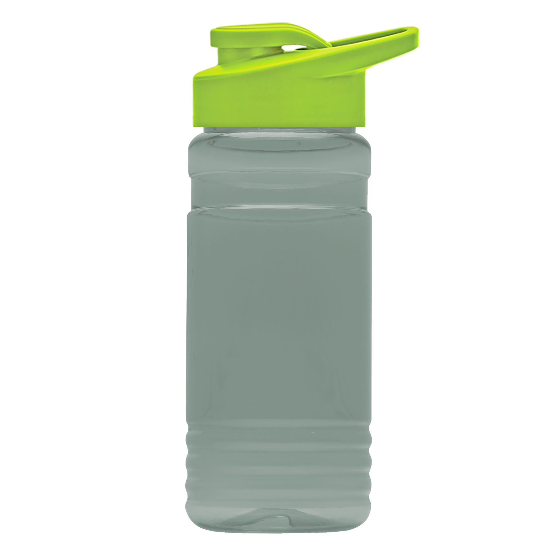 RPET Bottle with Drink-Thru Lid - 20 oz.