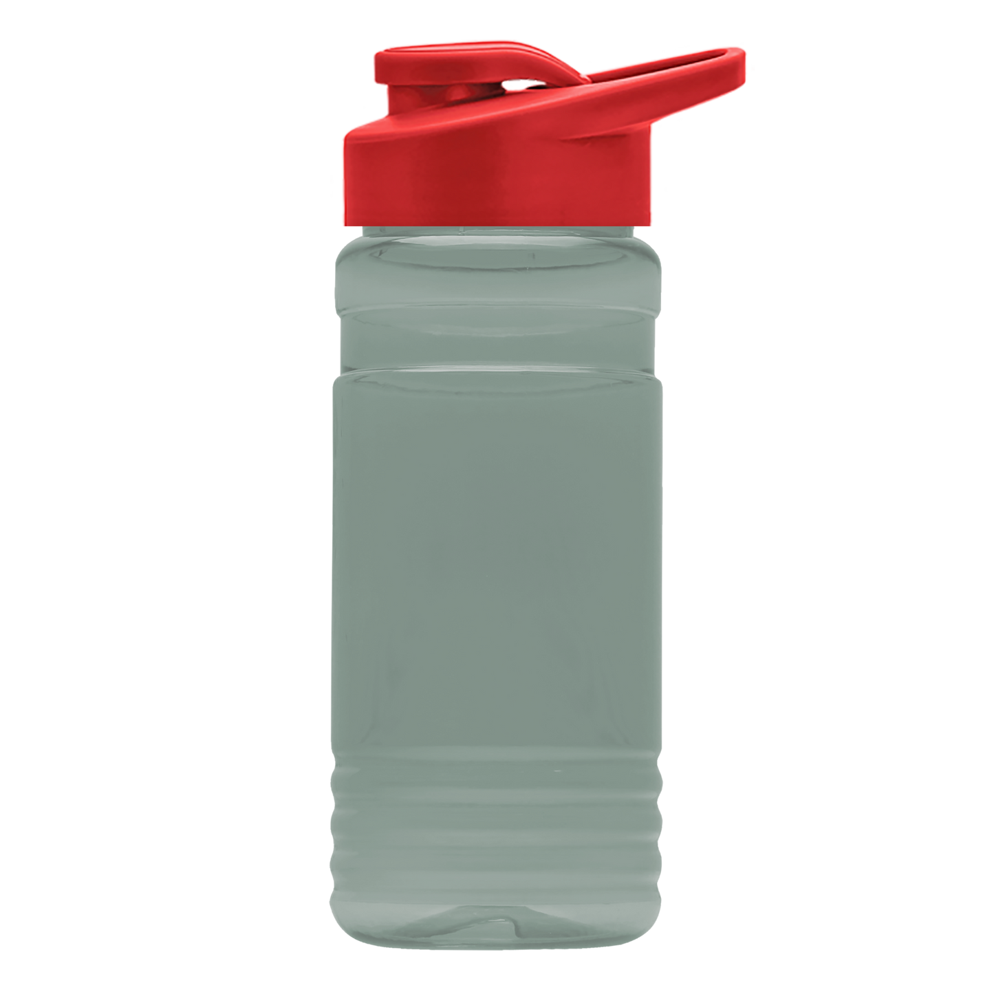 RPET Bottle with Drink-Thru Lid - 20 oz.
