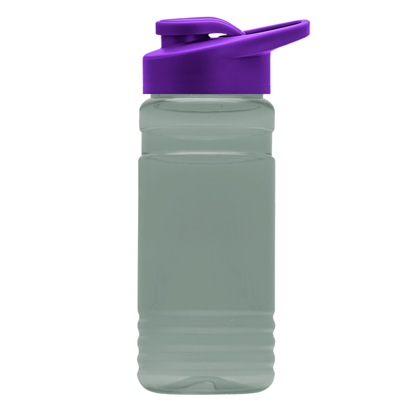 RPET Bottle with Drink-Thru Lid - 20 oz.