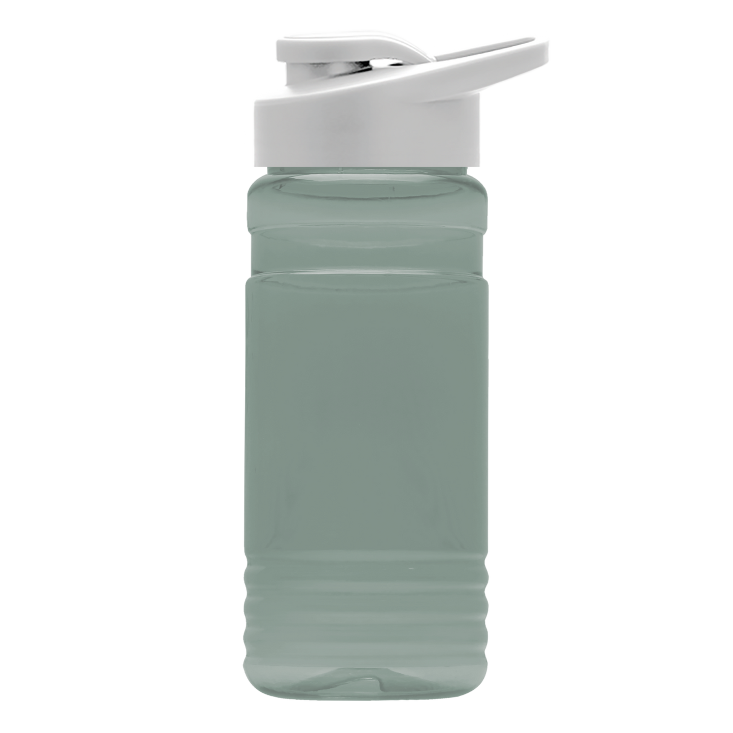 RPET Bottle with Drink-Thru Lid - 20 oz.
