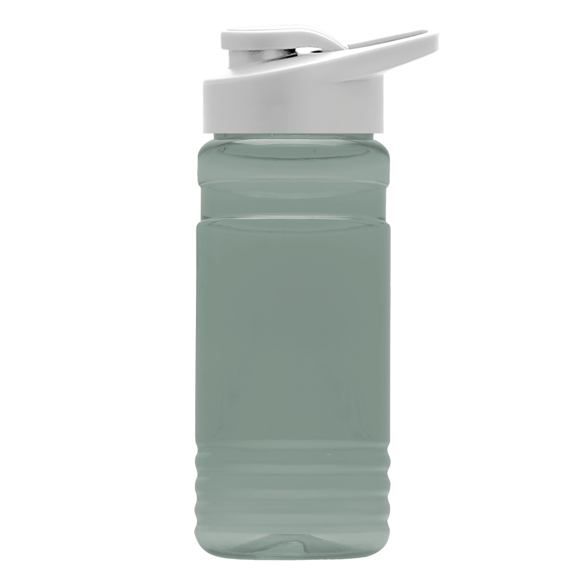 RPET Bottle with Drink-Thru Lid - 20 oz.