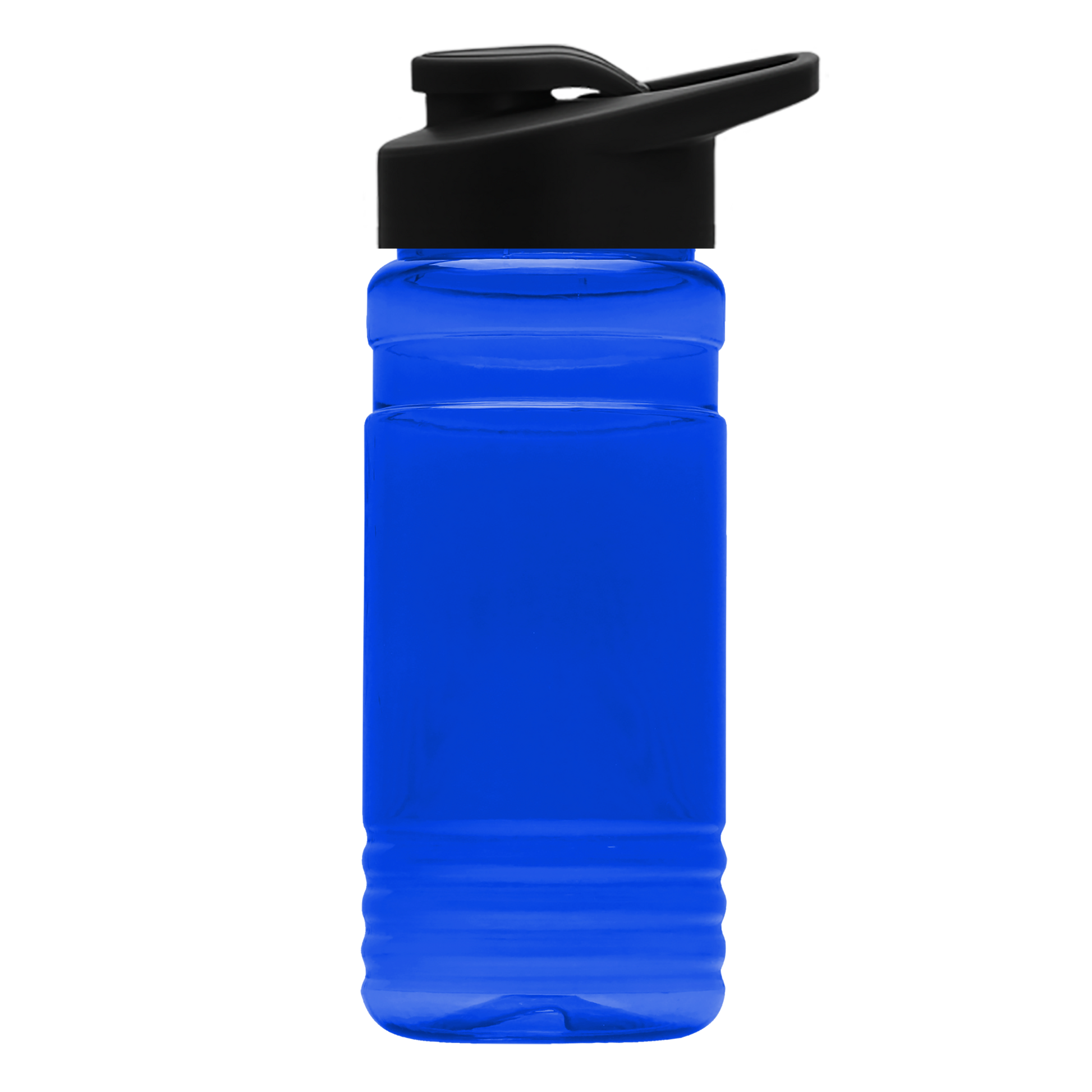 RPET Bottle with Drink-Thru Lid - 20 oz.