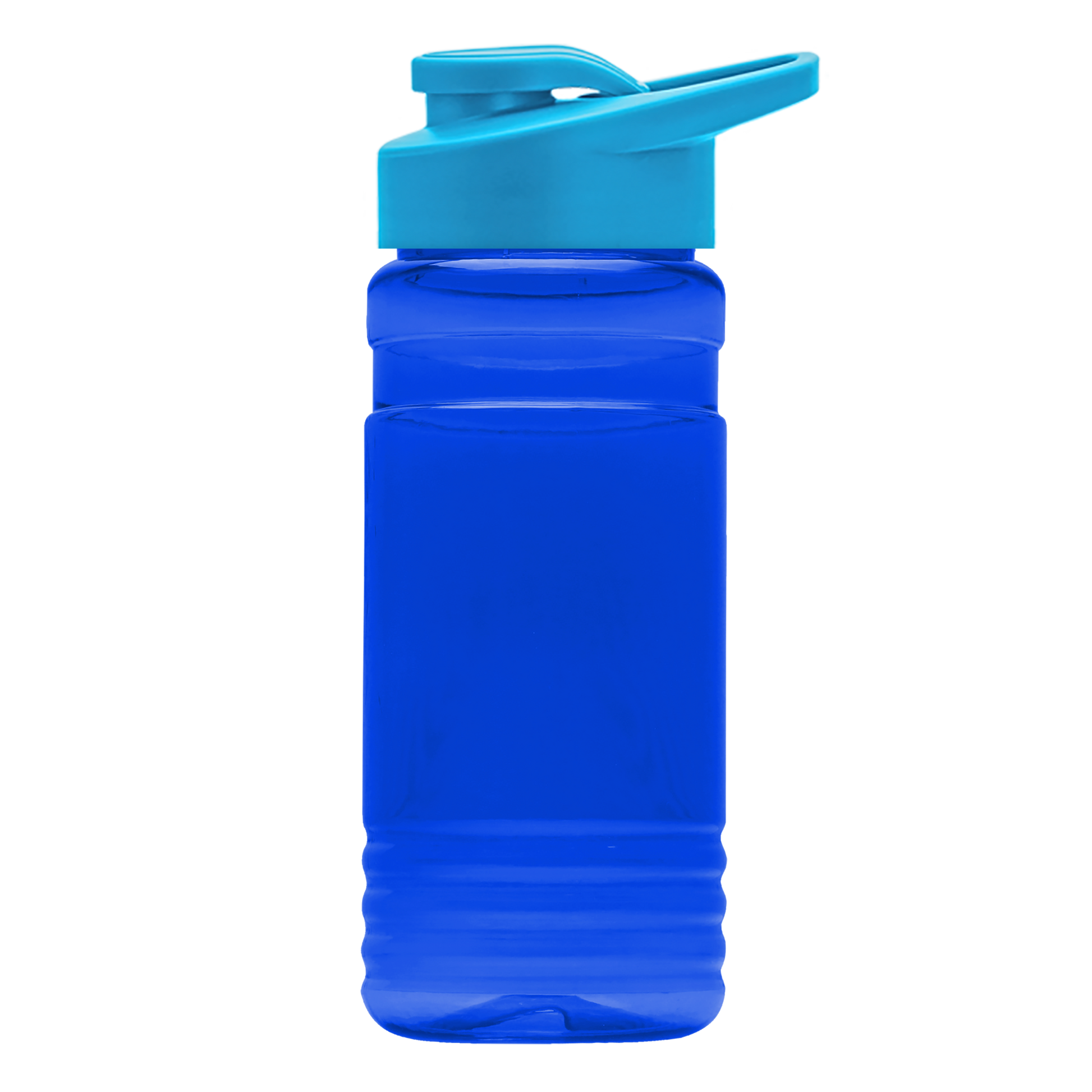 RPET Bottle with Drink-Thru Lid - 20 oz.