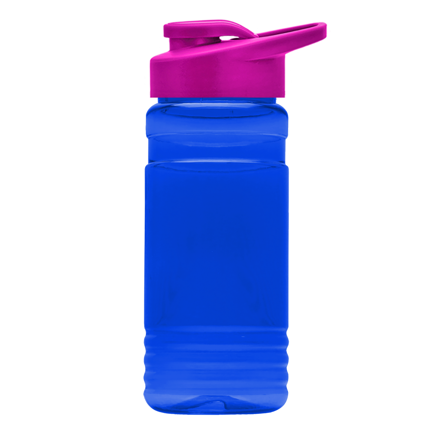 RPET Bottle with Drink-Thru Lid - 20 oz.