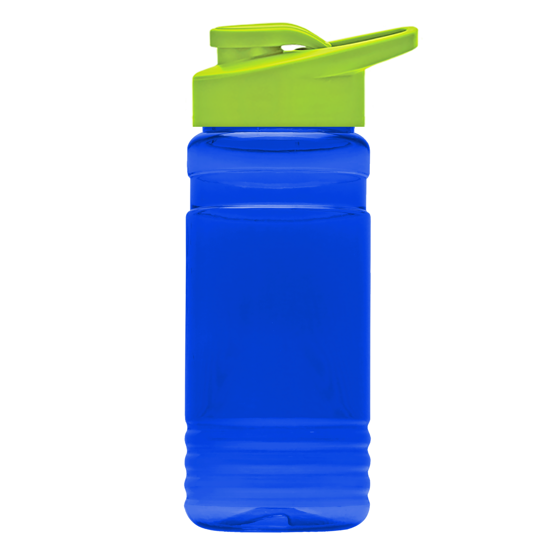 RPET Bottle with Drink-Thru Lid - 20 oz.