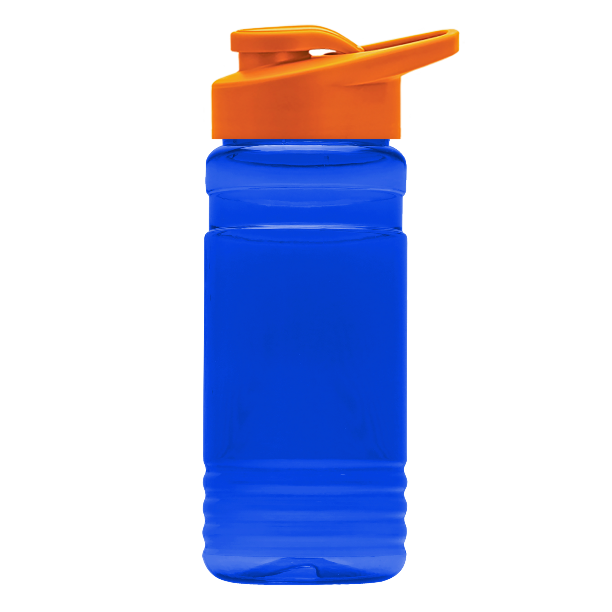 RPET Bottle with Drink-Thru Lid - 20 oz.
