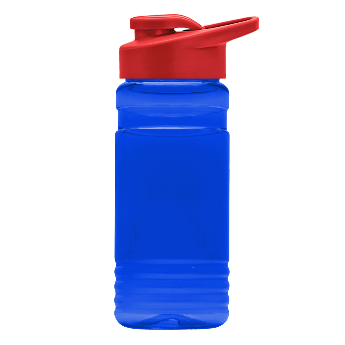 RPET Bottle with Drink-Thru Lid - 20 oz.