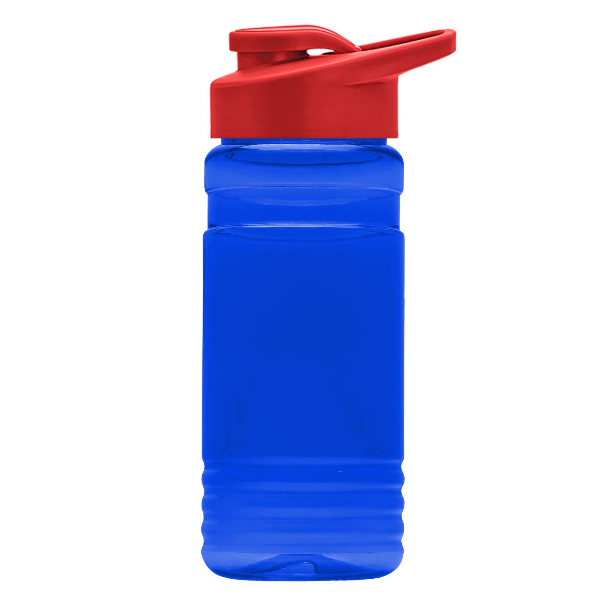 RPET Bottle with Drink-Thru Lid - 20 oz.