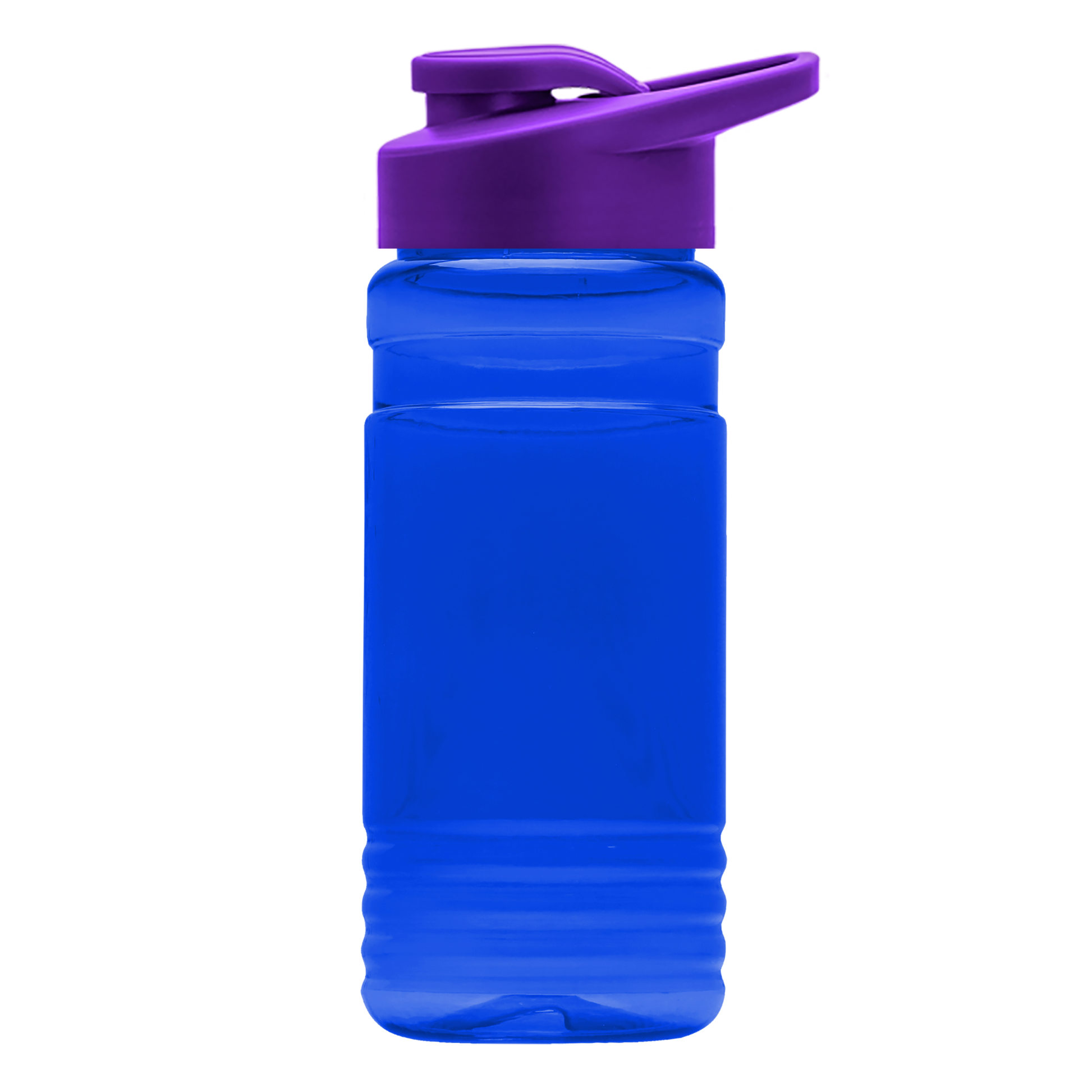 RPET Bottle with Drink-Thru Lid - 20 oz.
