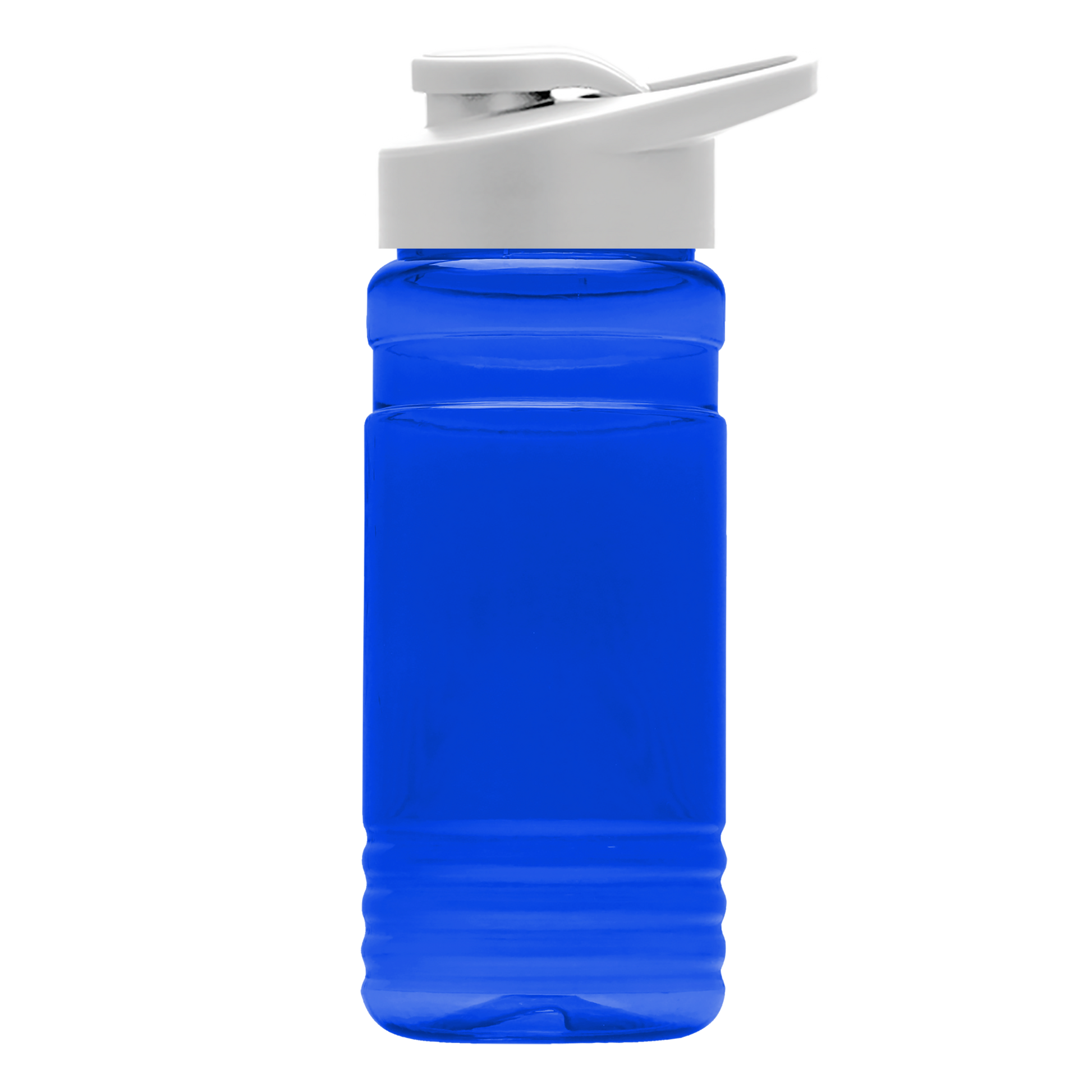 RPET Bottle with Drink-Thru Lid - 20 oz.