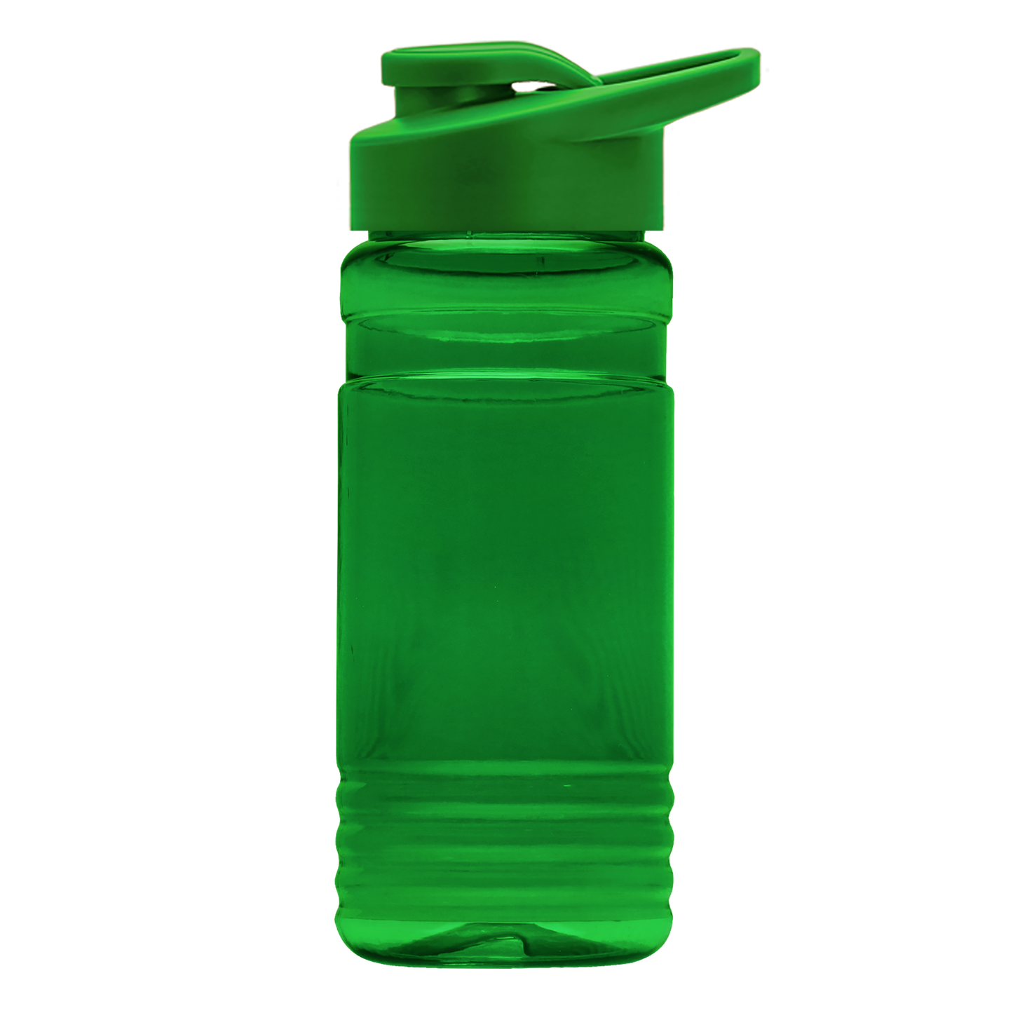RPET Bottle with Drink-Thru Lid - 20 oz.