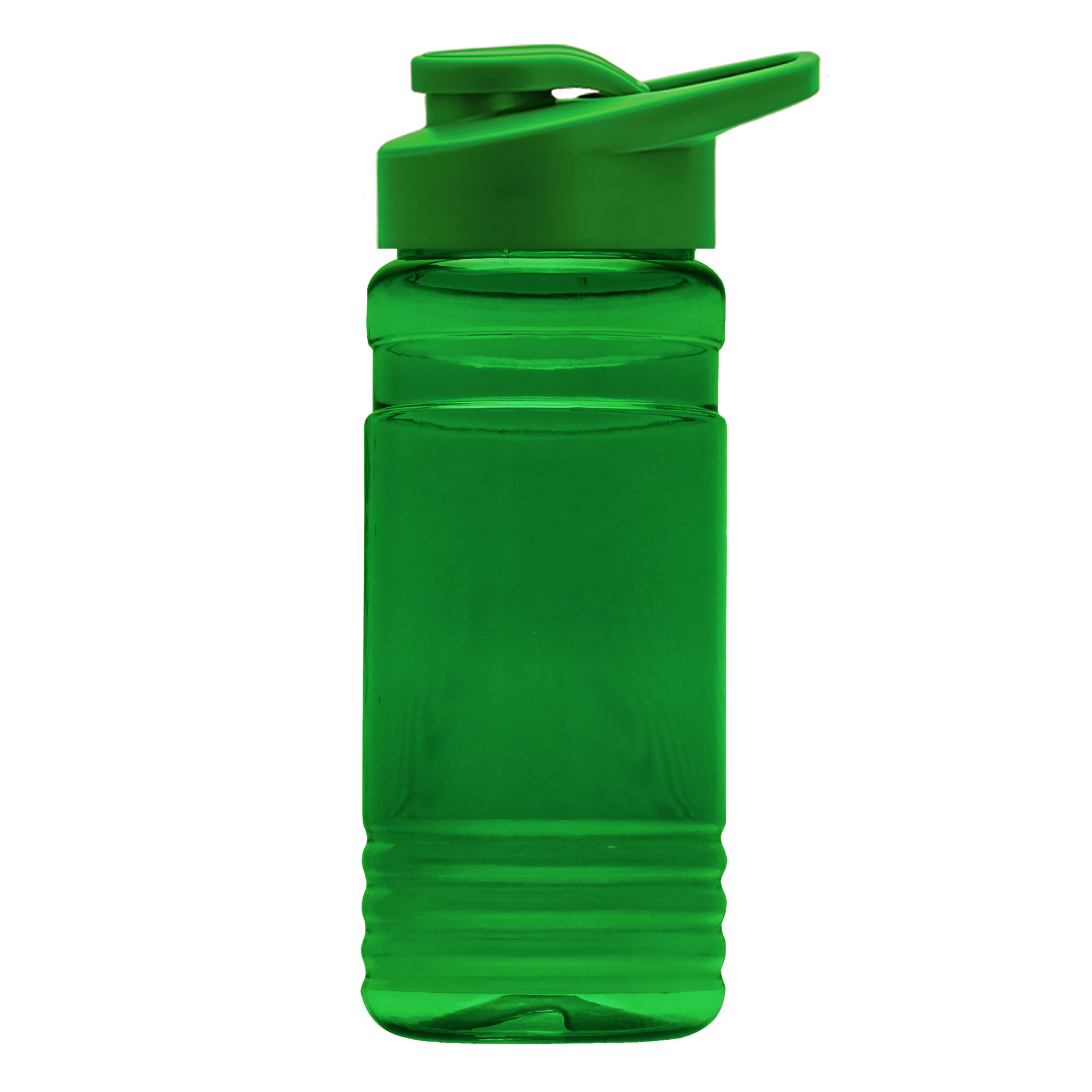 RPET Bottle with Drink-Thru Lid - 20 oz.