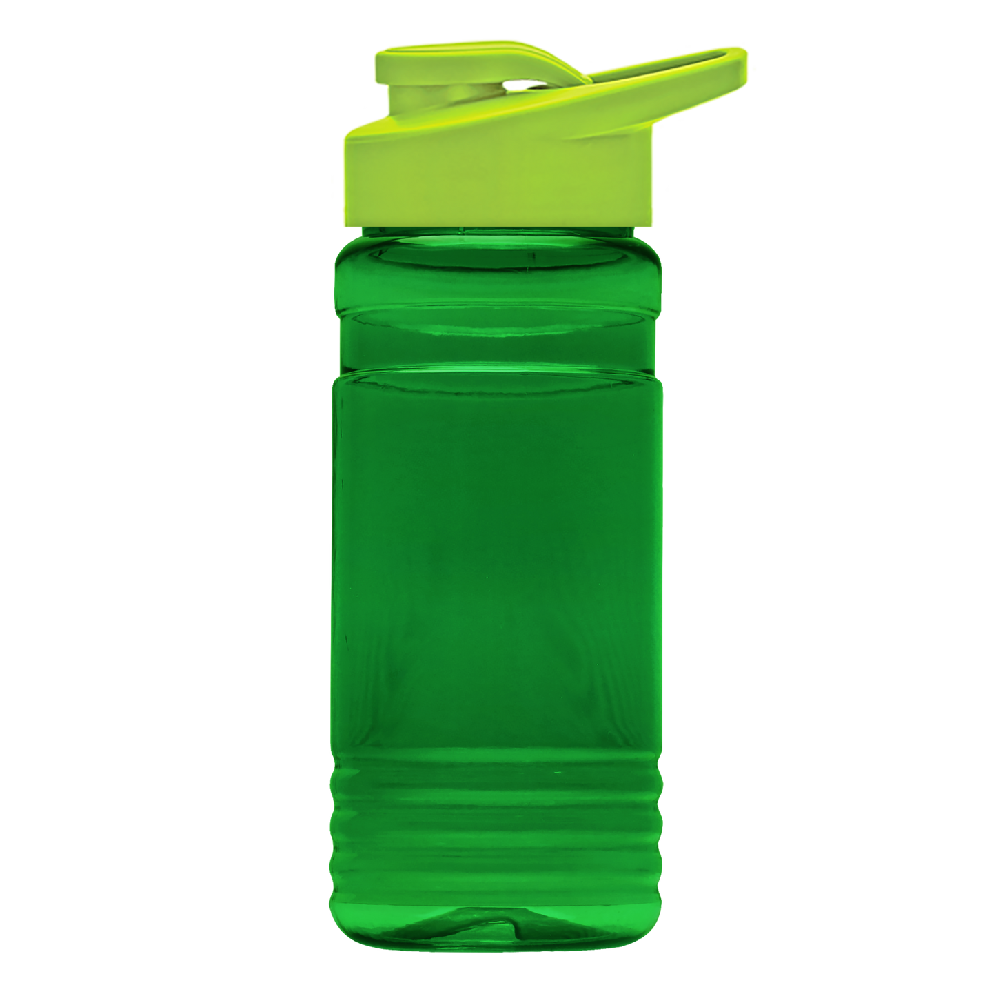 RPET Bottle with Drink-Thru Lid - 20 oz.