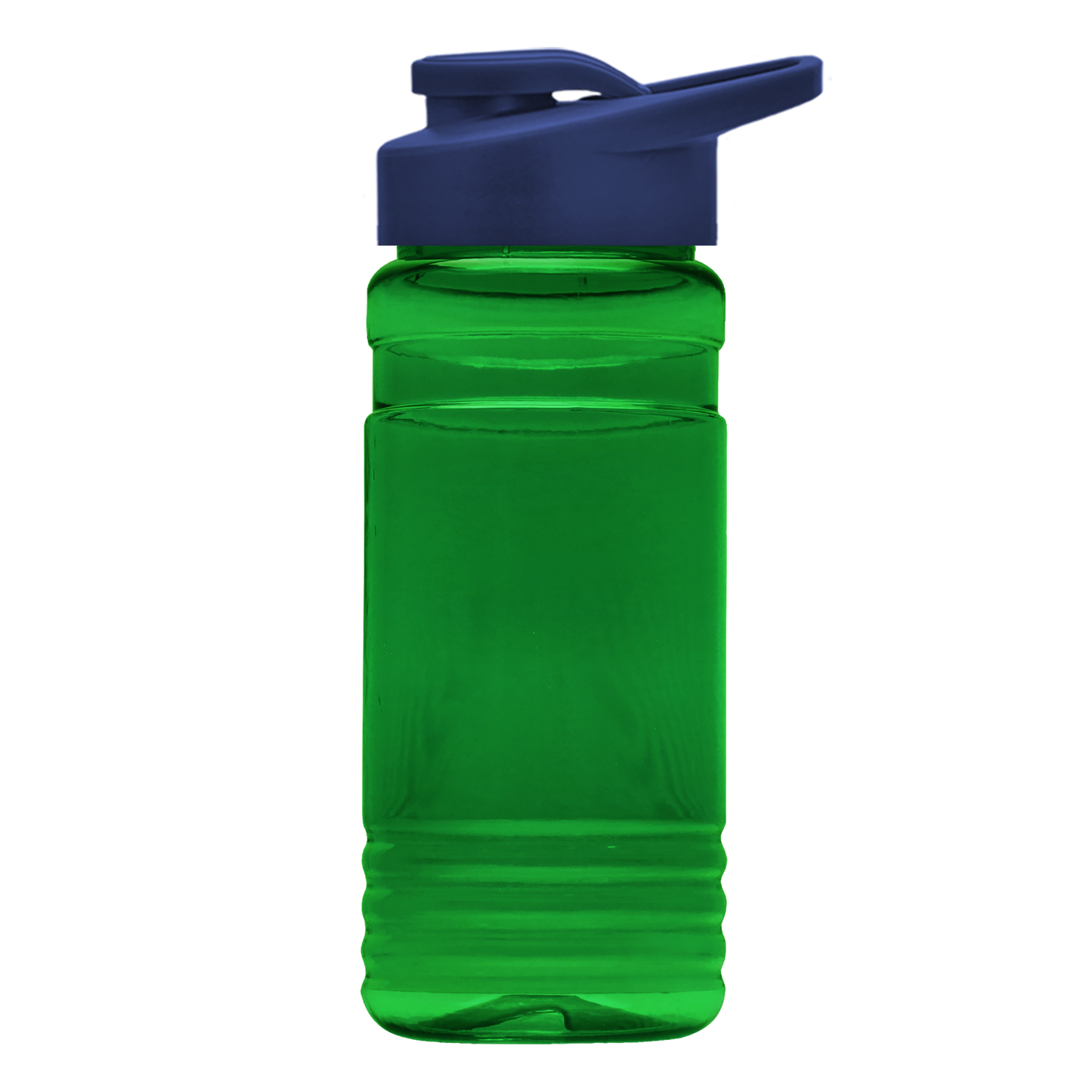 RPET Bottle with Drink-Thru Lid - 20 oz.