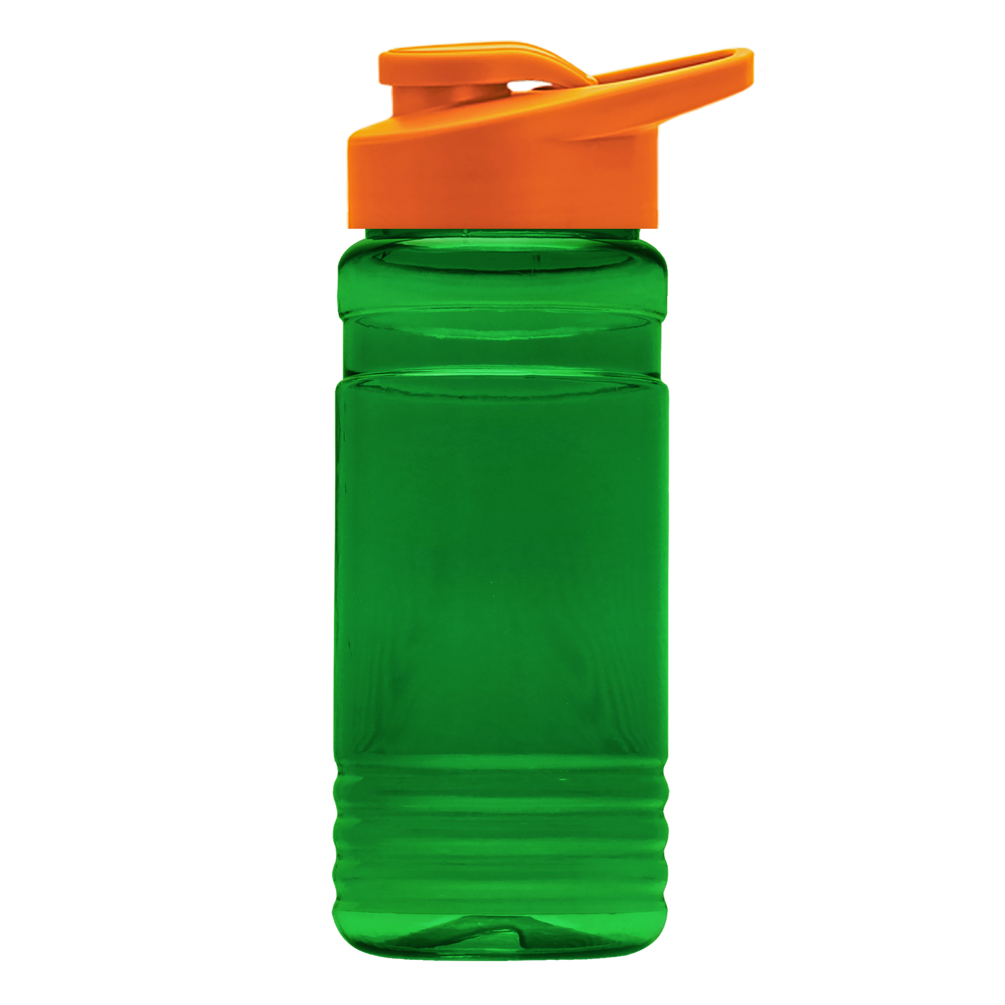 RPET Bottle with Drink-Thru Lid - 20 oz.