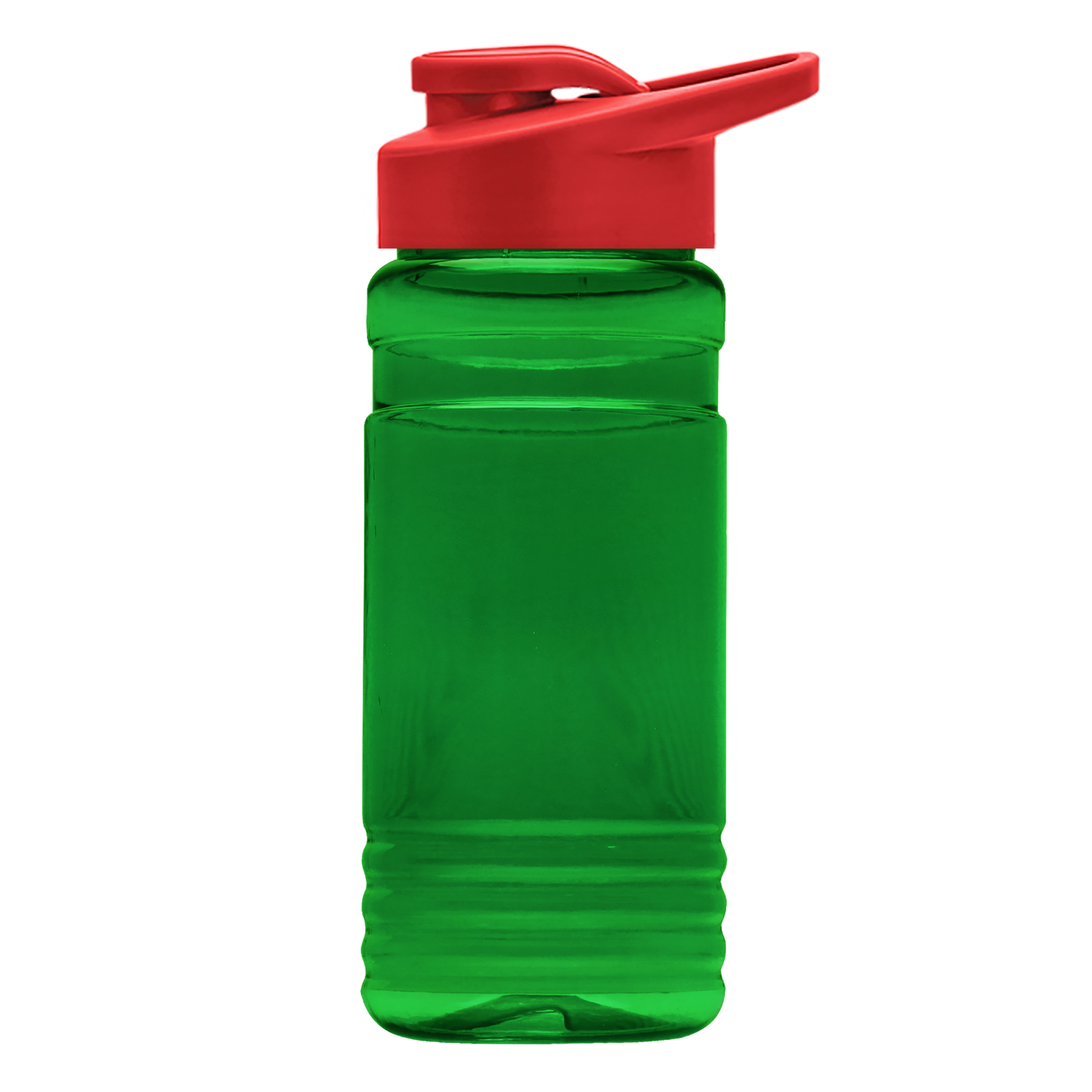 RPET Bottle with Drink-Thru Lid - 20 oz.
