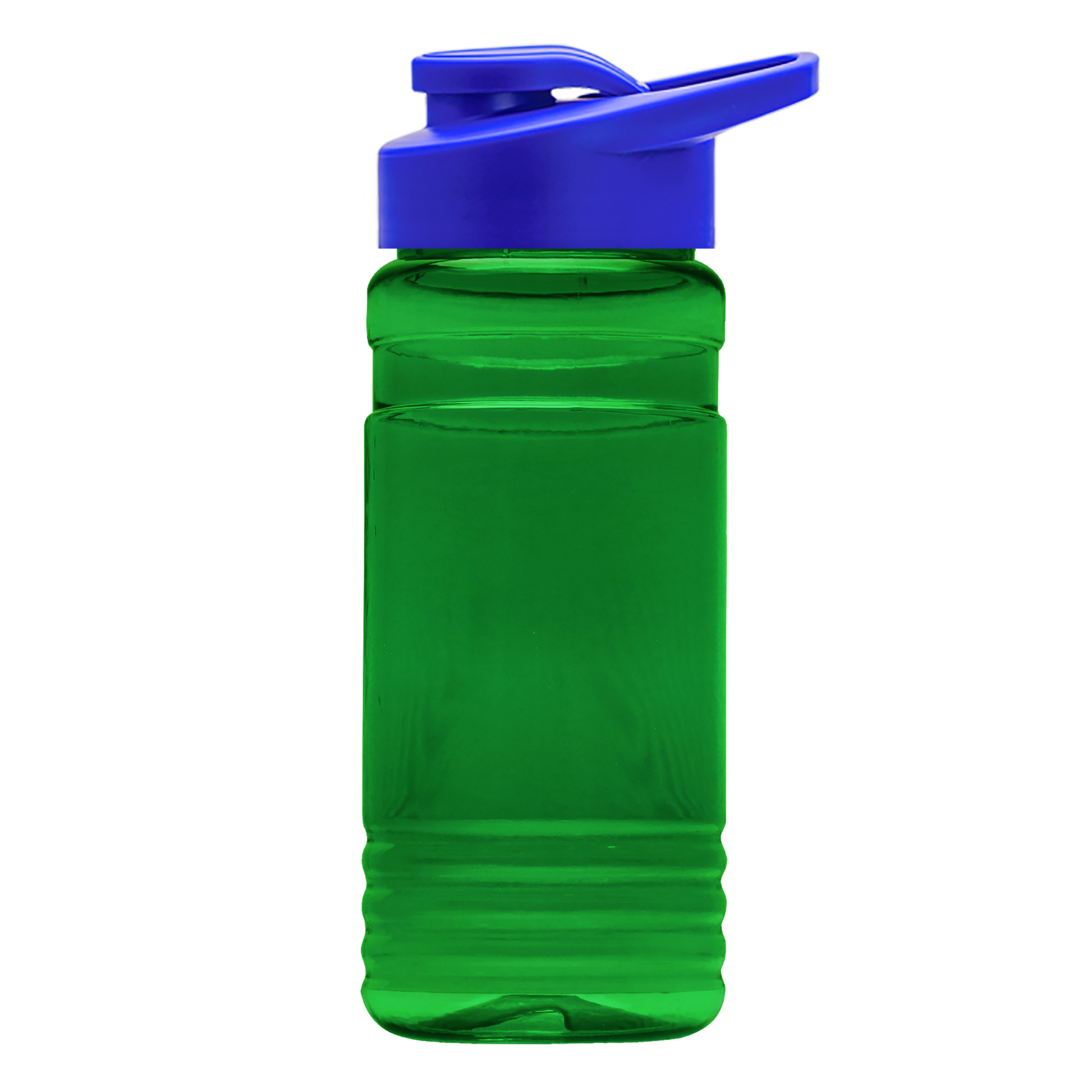 RPET Bottle with Drink-Thru Lid - 20 oz.