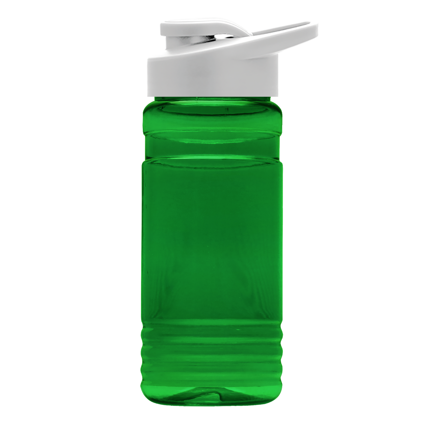 RPET Bottle with Drink-Thru Lid - 20 oz.