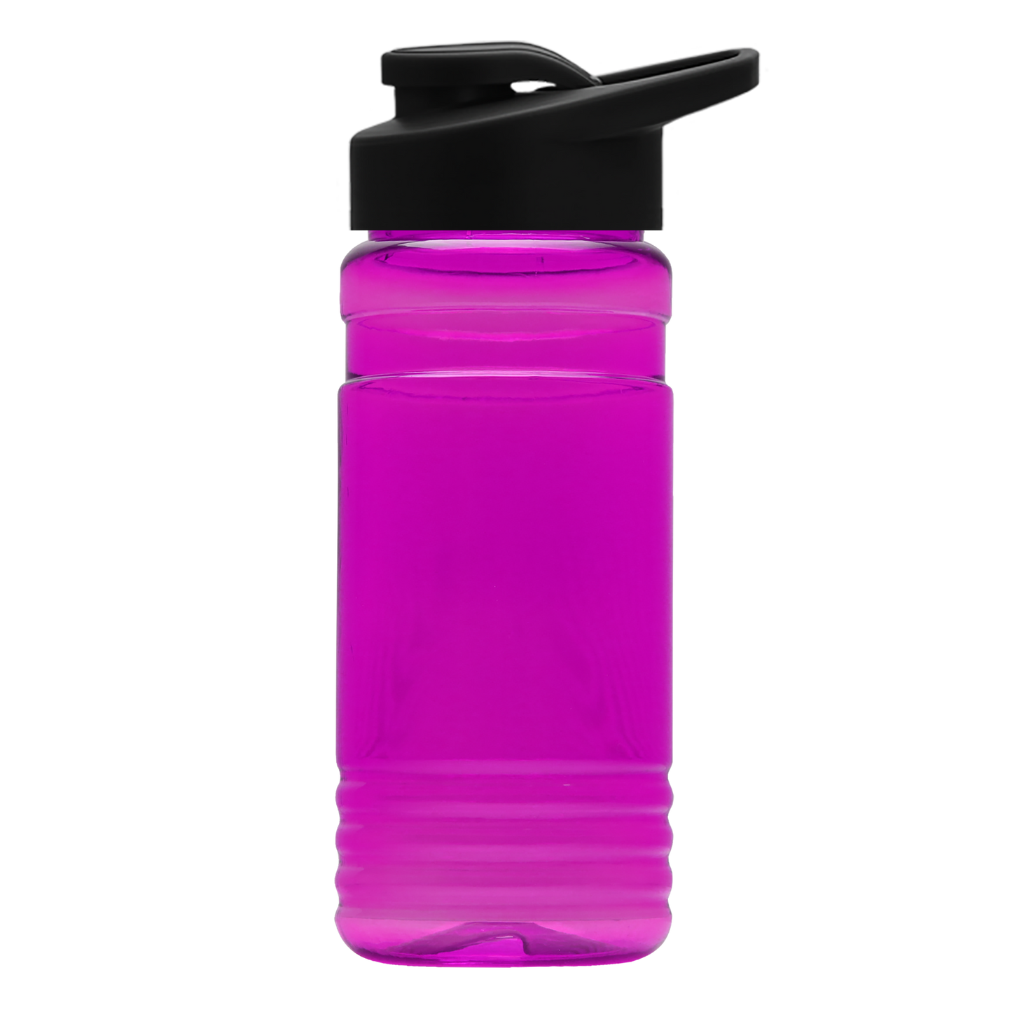 RPET Bottle with Drink-Thru Lid - 20 oz.