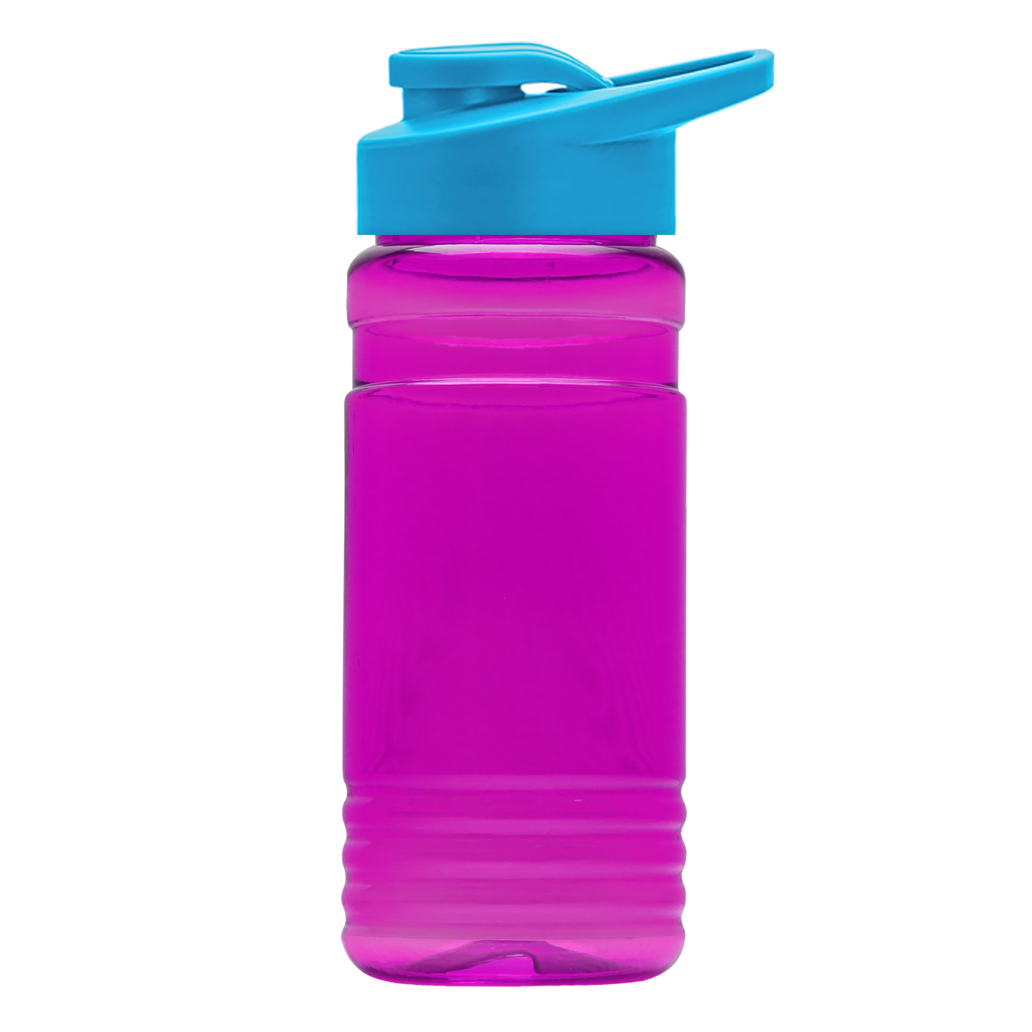 RPET Bottle with Drink-Thru Lid - 20 oz.