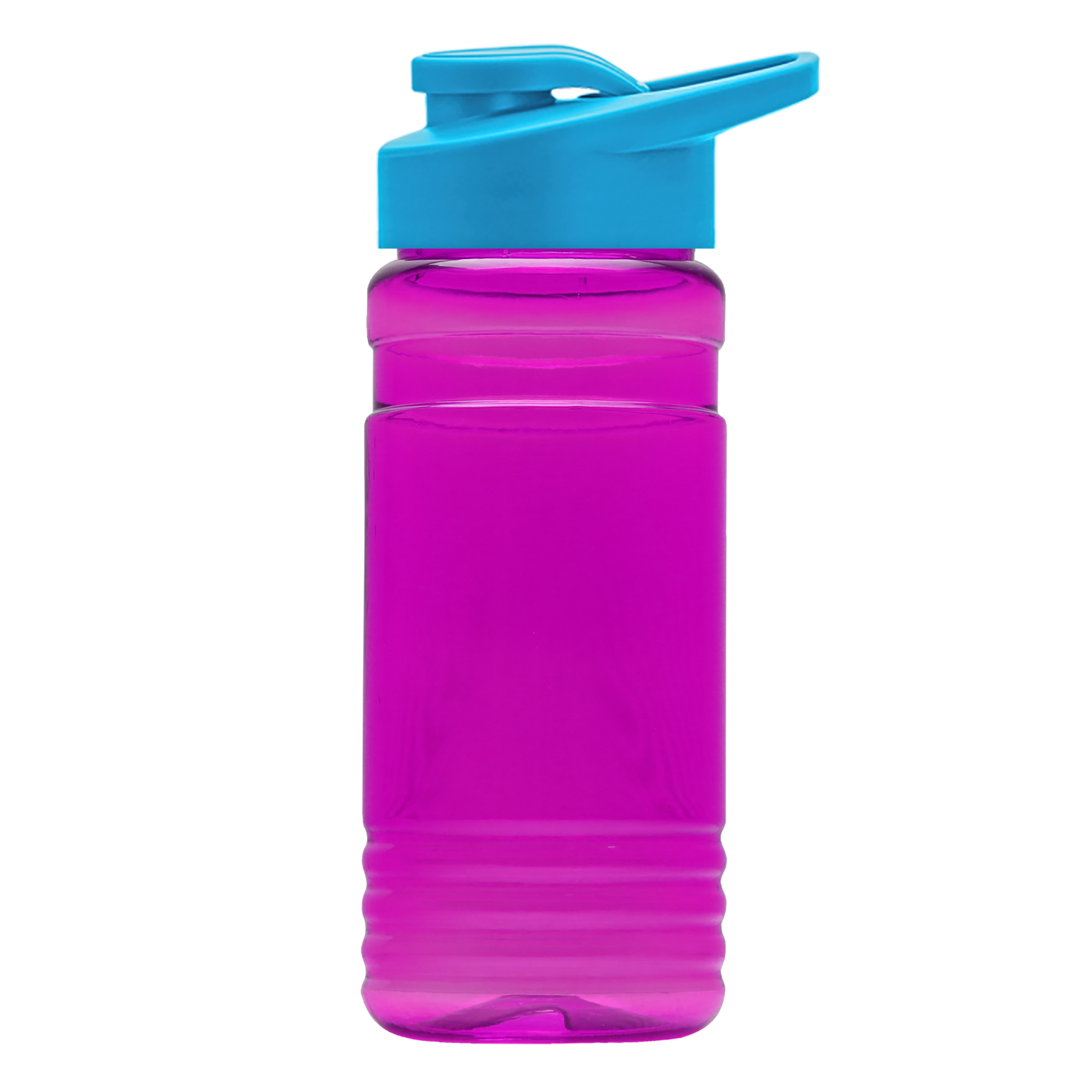 RPET Bottle with Drink-Thru Lid - 20 oz.