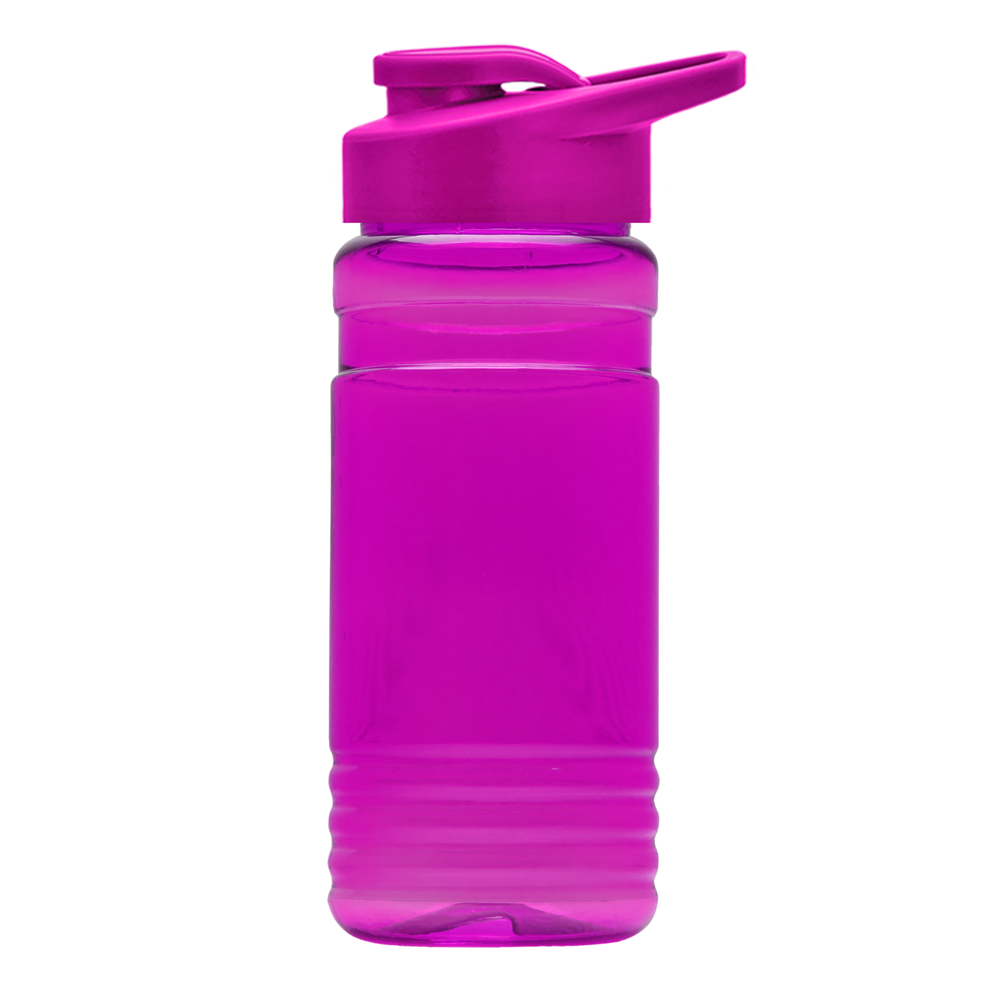RPET Bottle with Drink-Thru Lid - 20 oz.