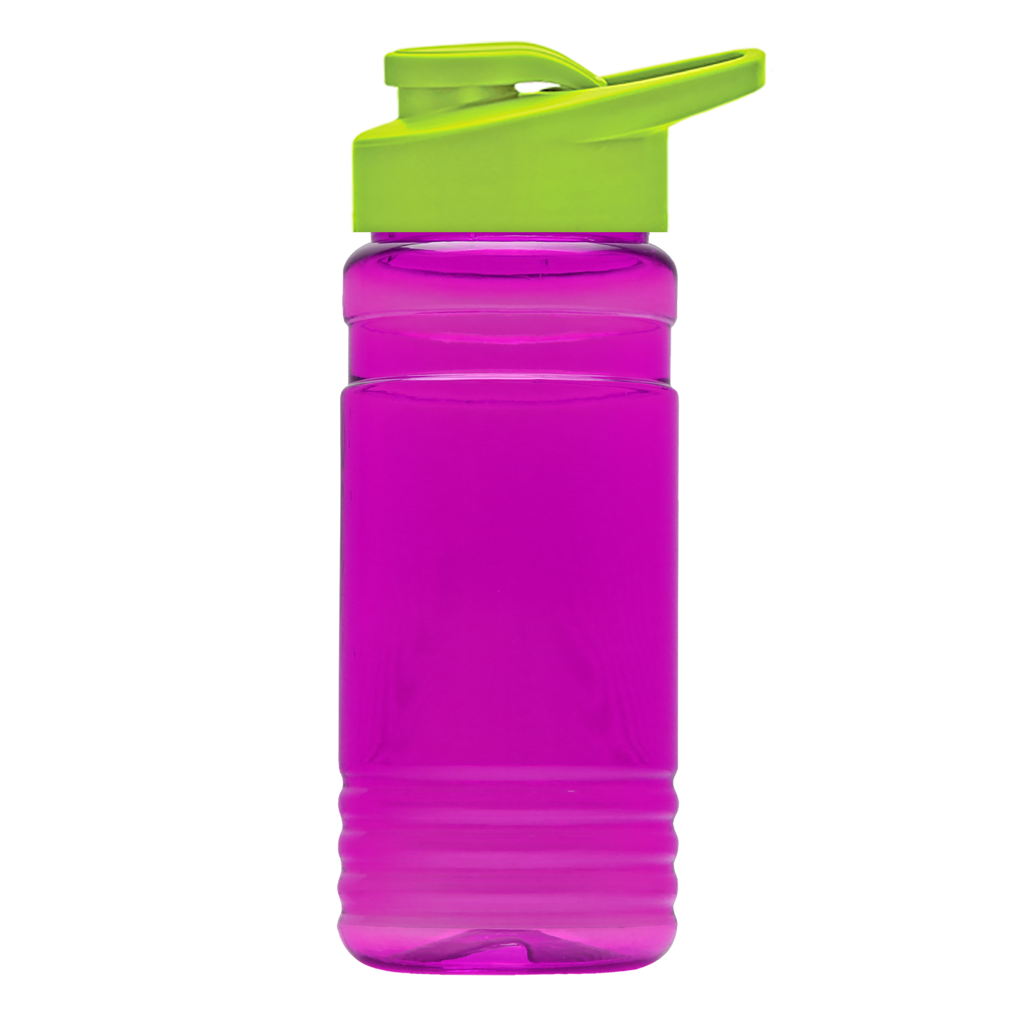 RPET Bottle with Drink-Thru Lid - 20 oz.